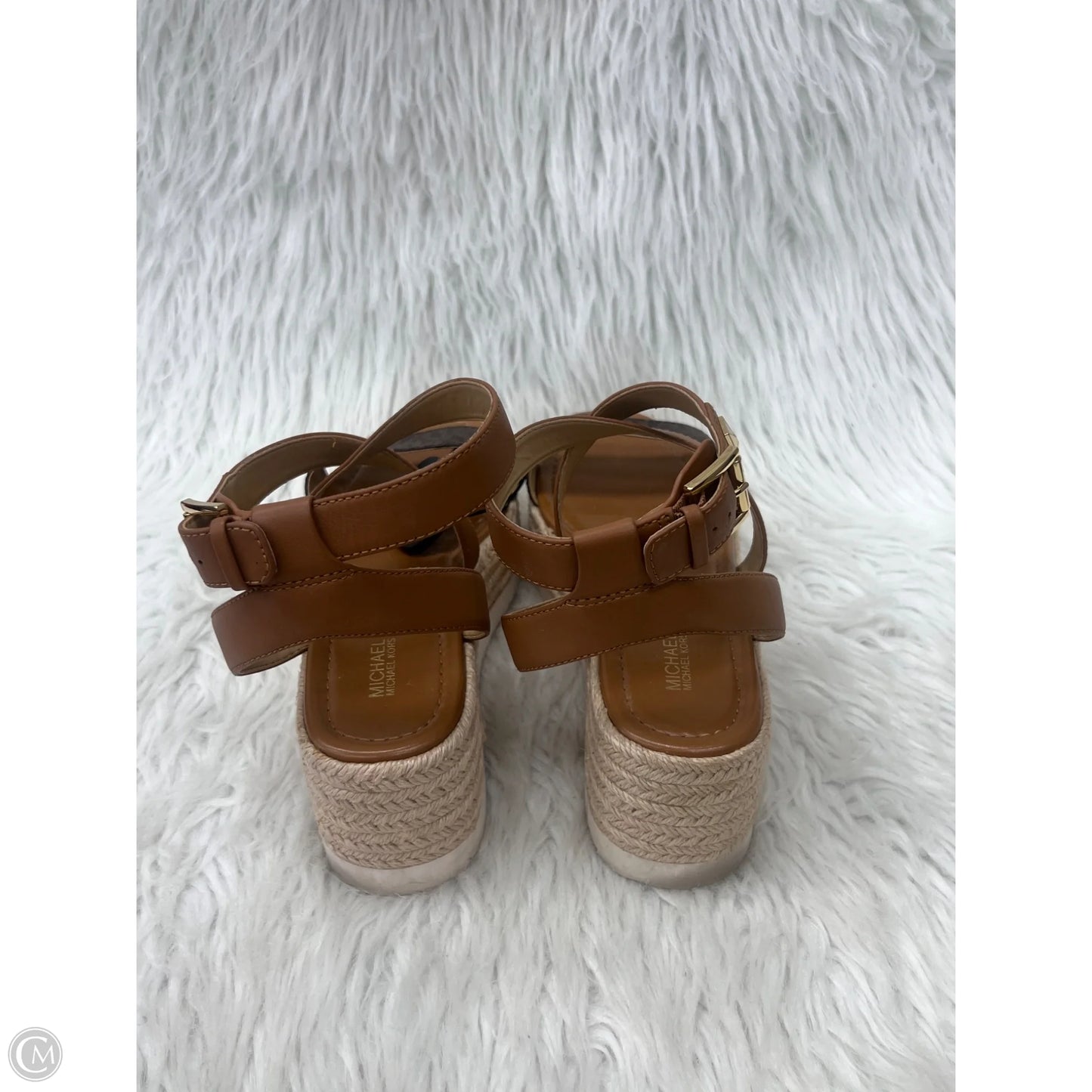 Shoes Designer By Michael Kors In Brown, Size: 9