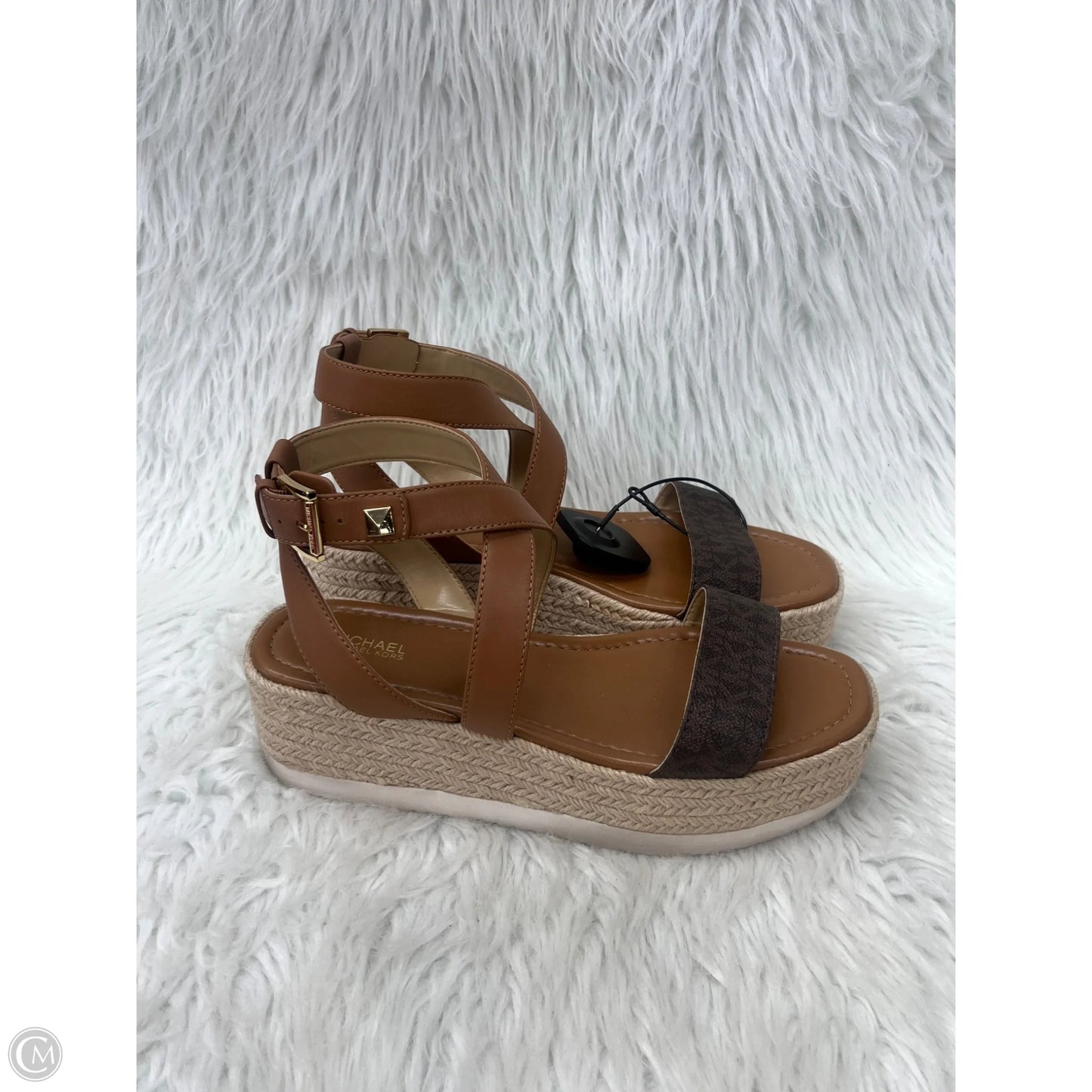 Shoes Designer By Michael Kors In Brown, Size: 9