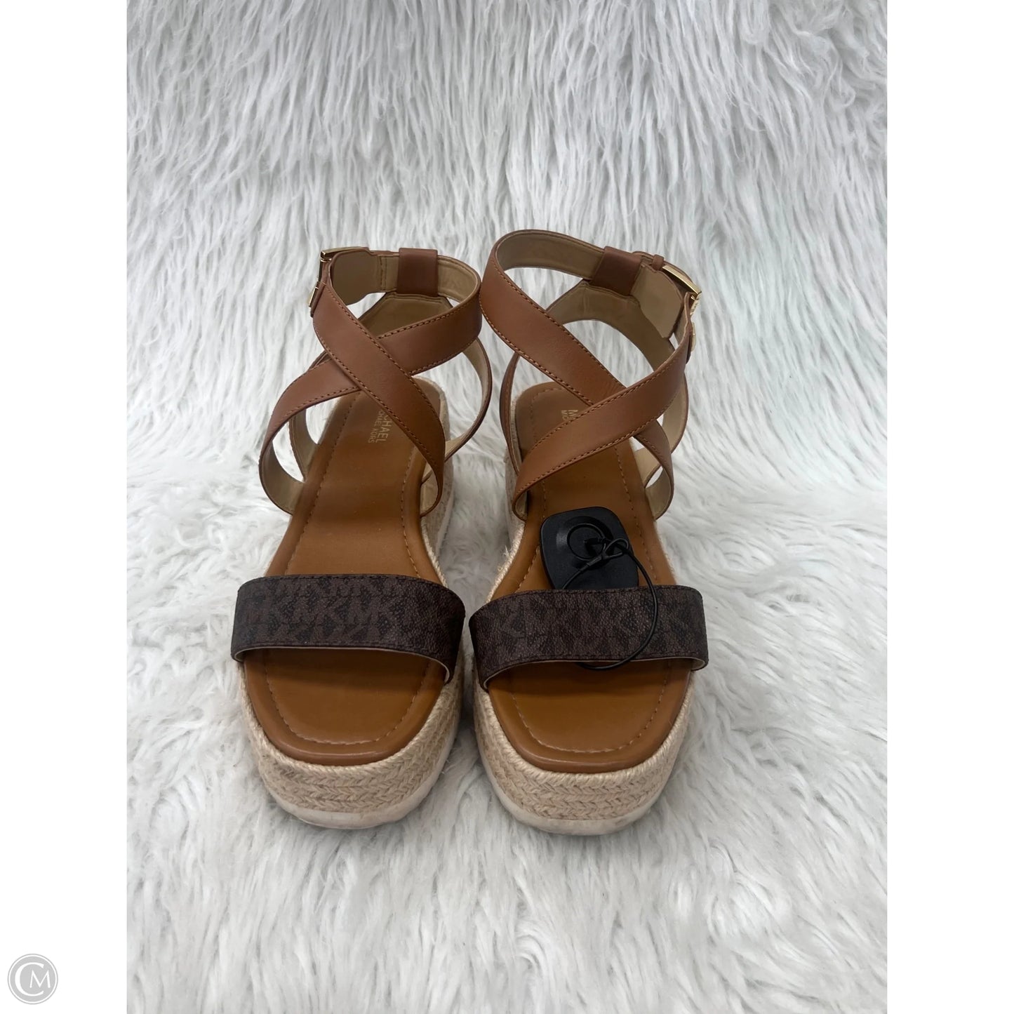 Shoes Designer By Michael Kors In Brown, Size: 9