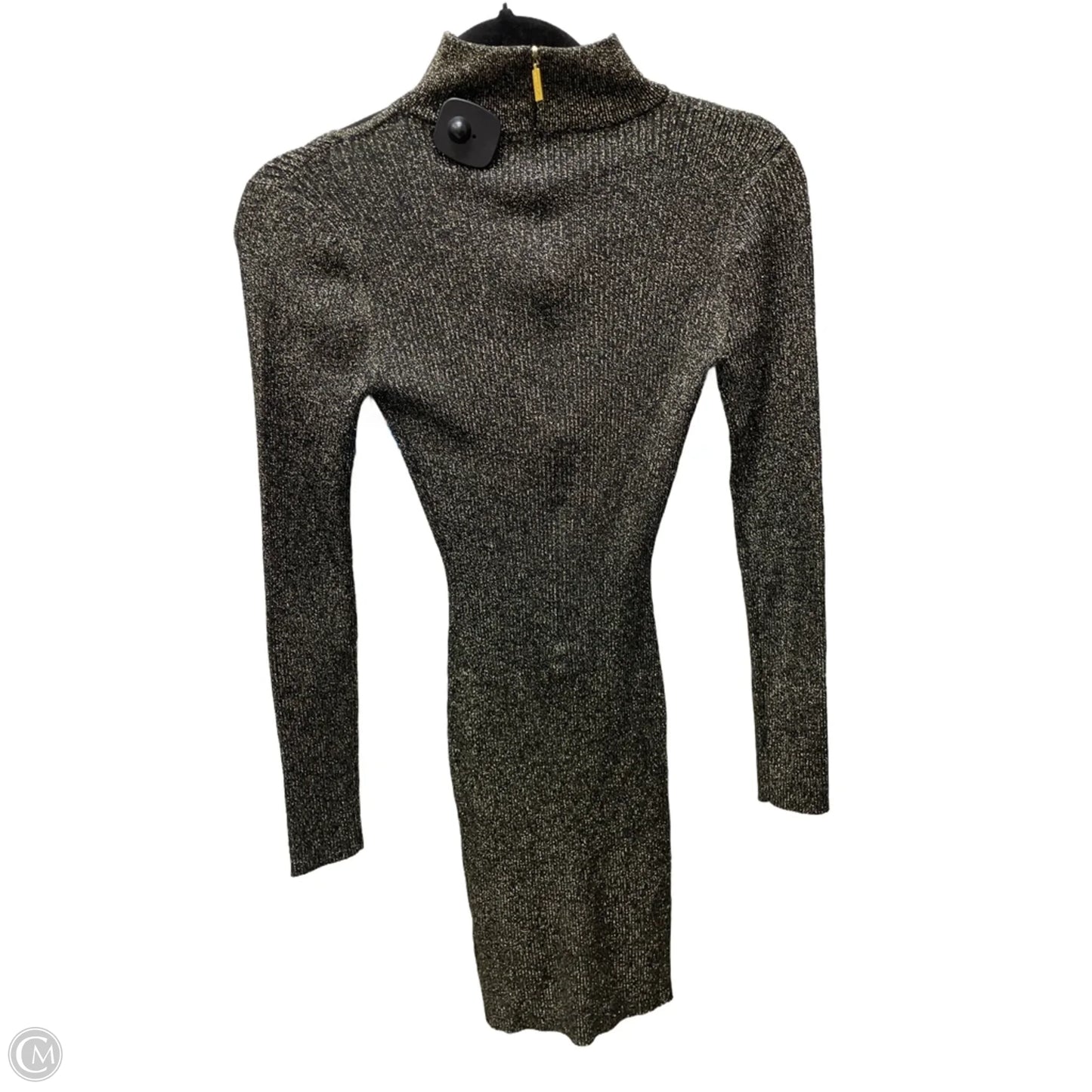 Dress Casual Short By Michael By Michael Kors In Black & Gold, Size: Xs