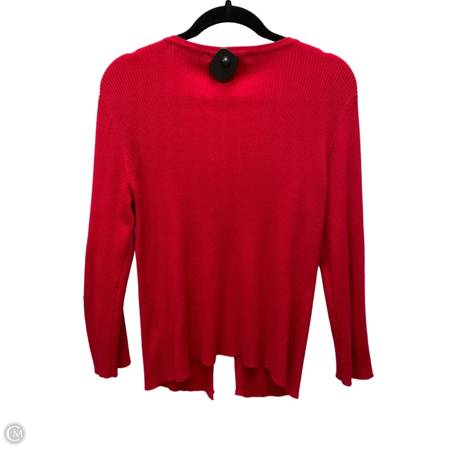 Cardigan By Cable And Gauge In Red, Size: L