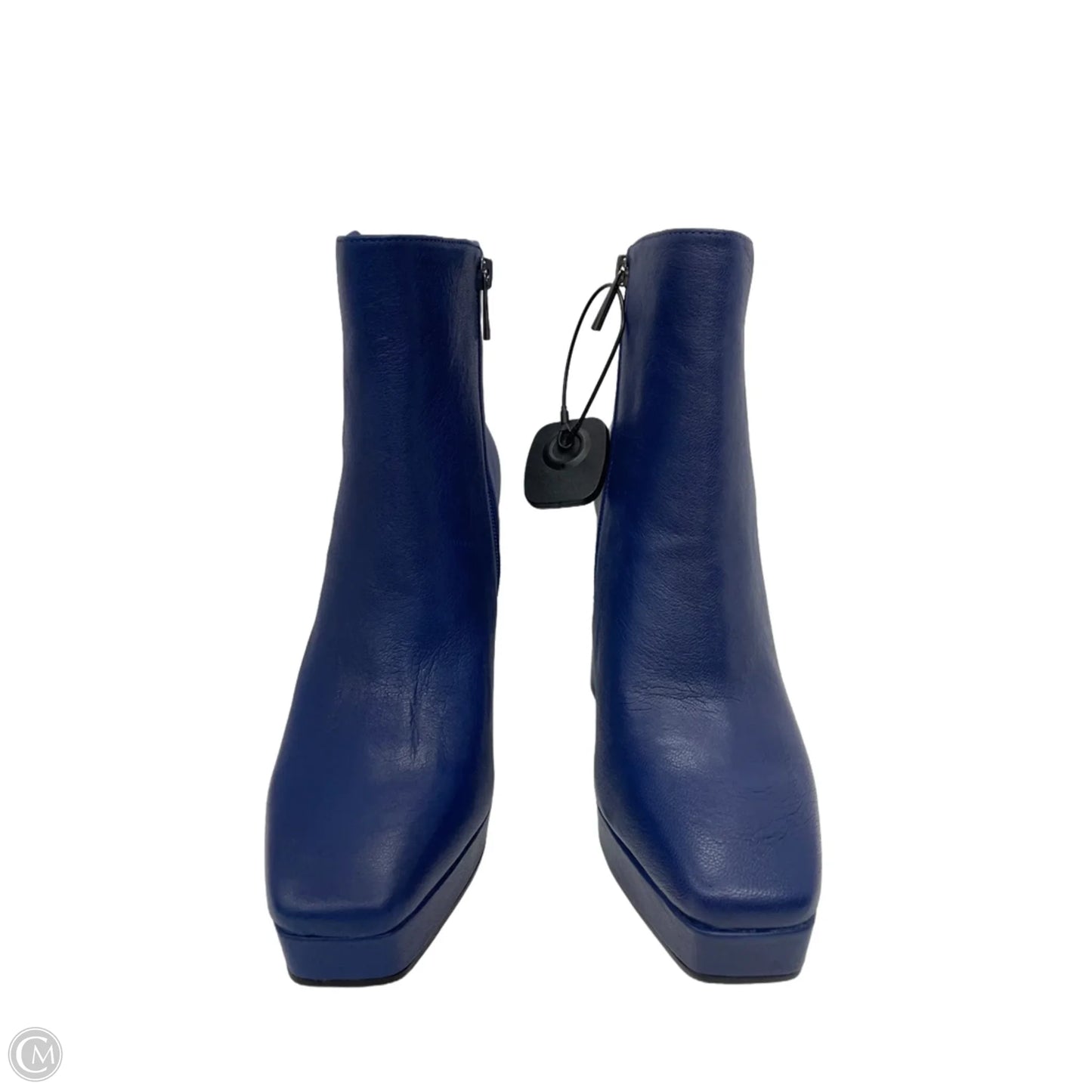 Boots Ankle Heels By Jessica Simpson In Tan & White, Size: 10