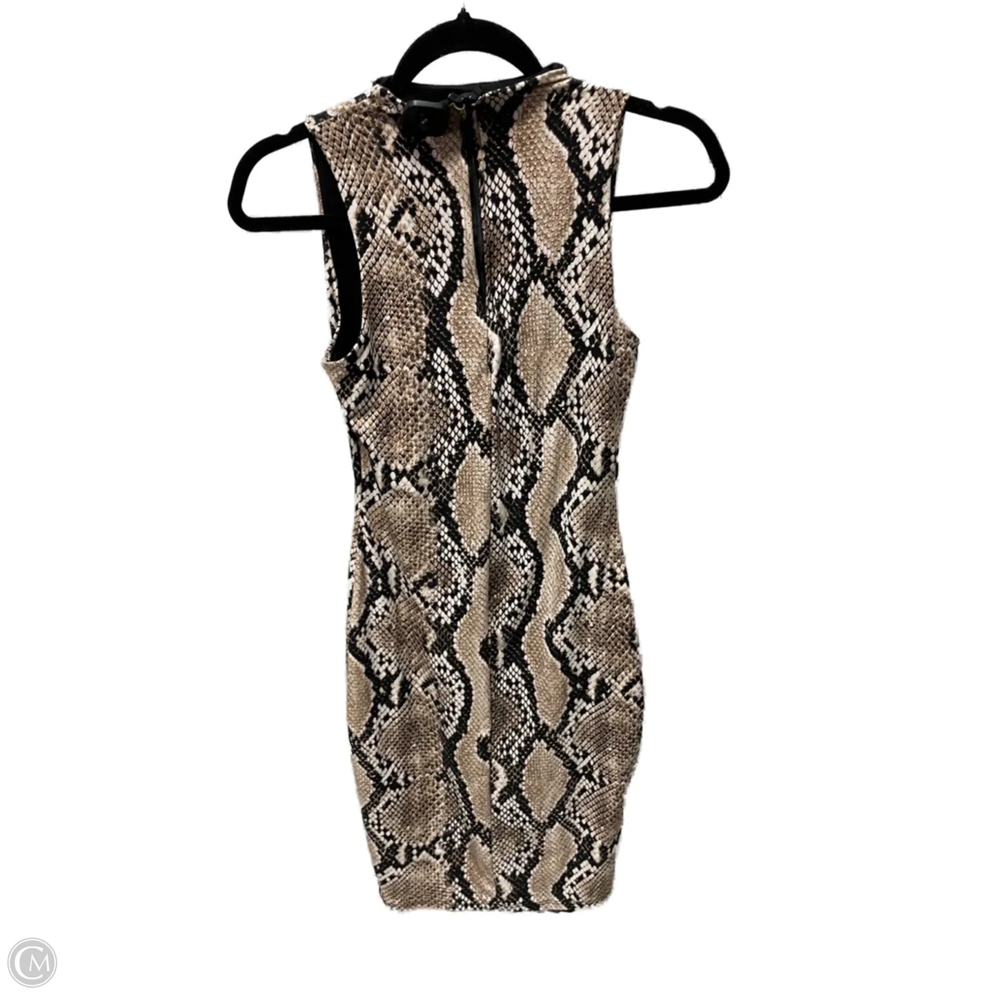 Dress Casual Short By Akira In Snakeskin Print, Size: S