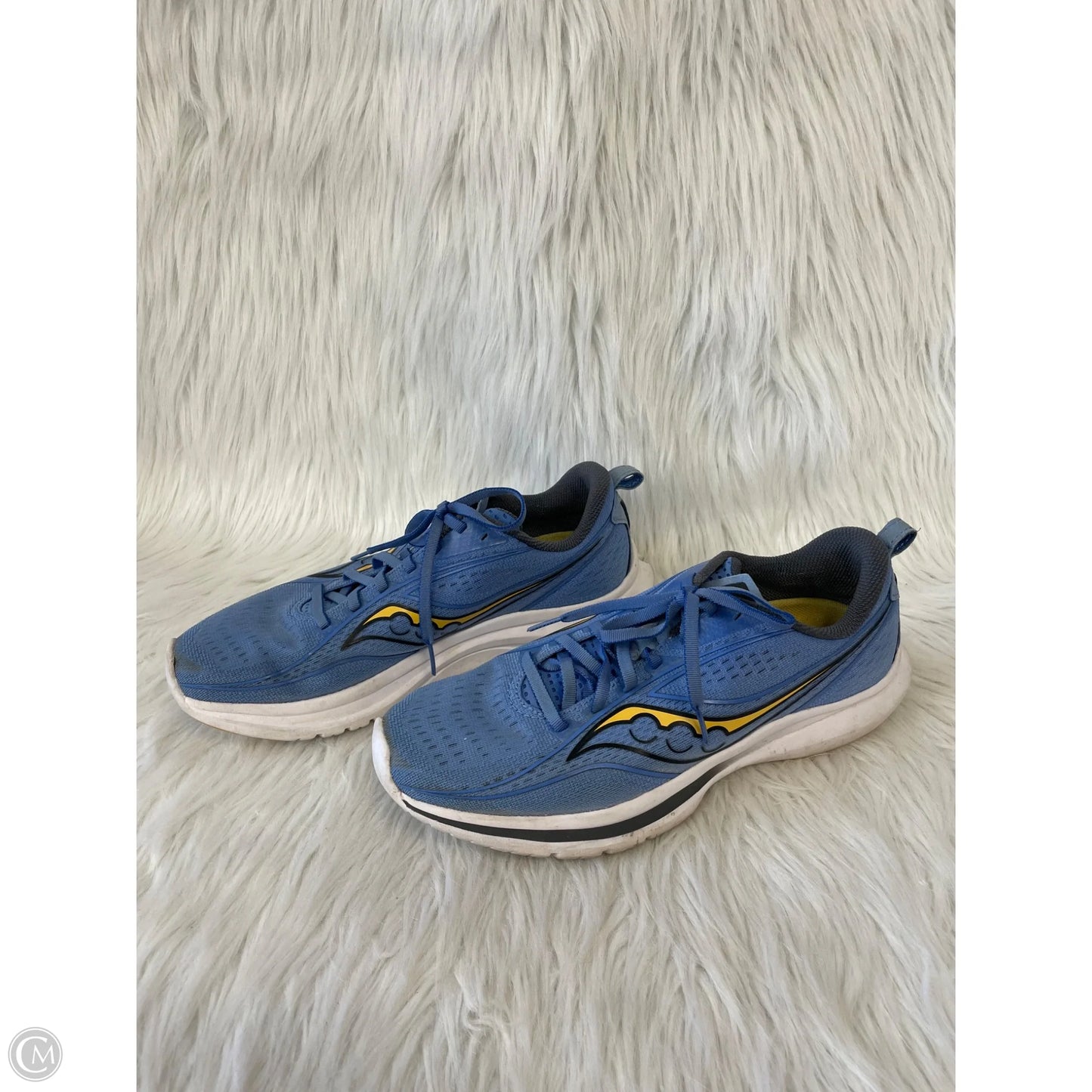 Shoes Athletic By Clothes Mentor In Blue & Yellow, Size: 10