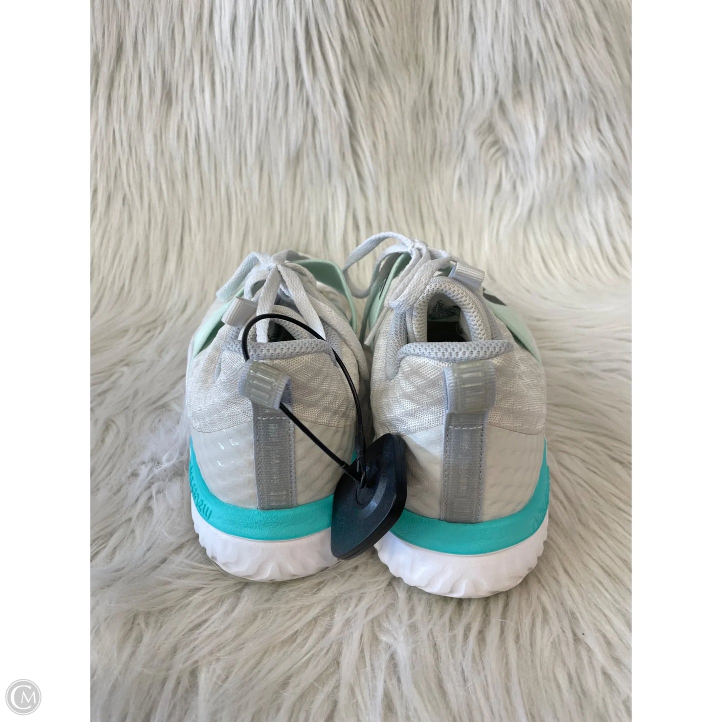 Shoes Athletic By Nike In Green & White, Size: 9