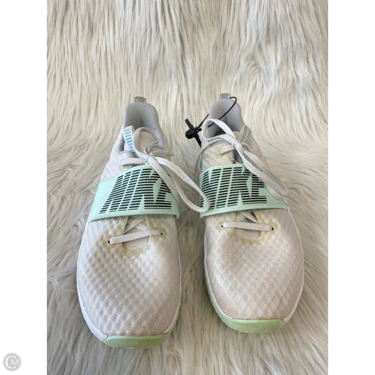 Shoes Athletic By Nike In Green & White, Size: 9