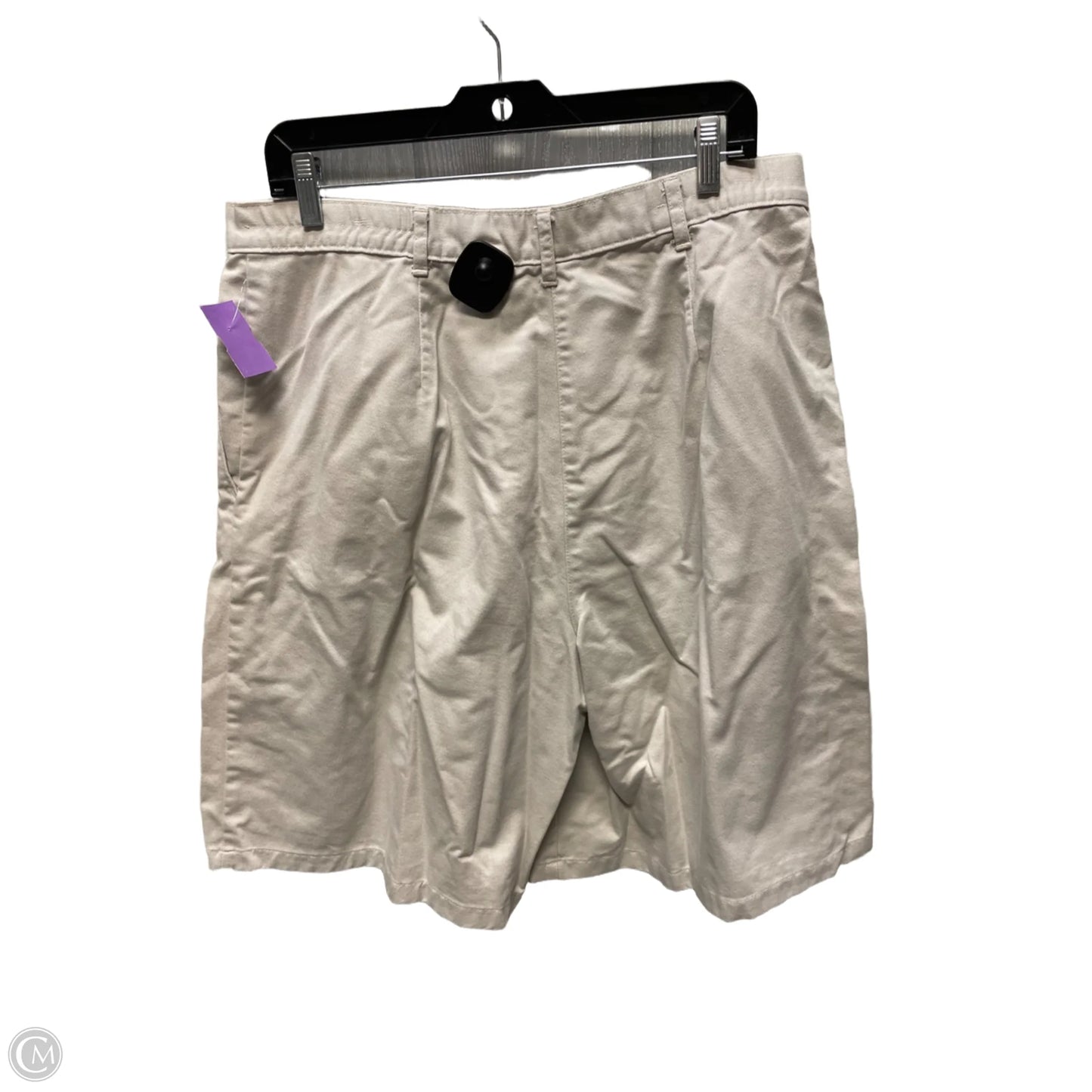 Shorts By Investments In Tan, Size: 16