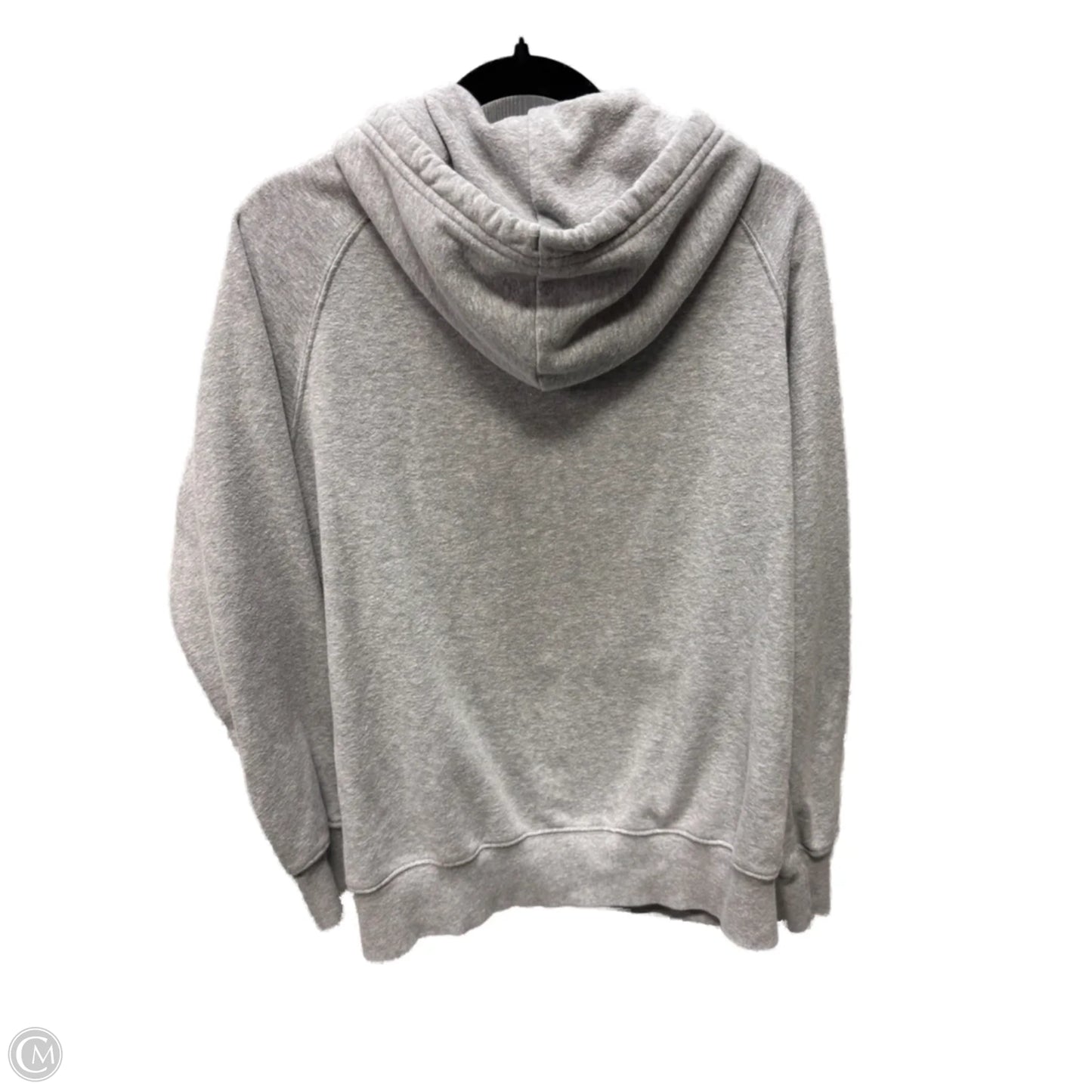 Sweatshirt Hoodie By The North Face In Black & Grey, Size: M