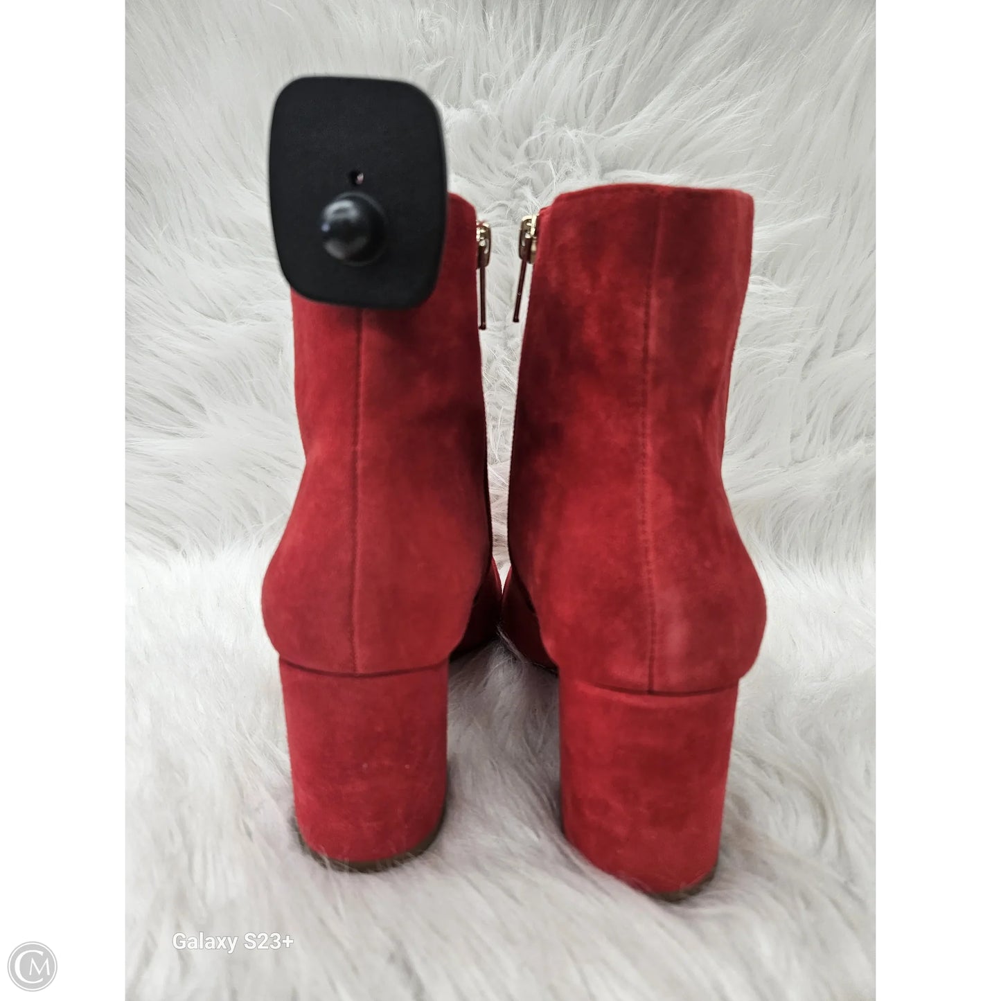 Boots Ankle Heels By Antonio Melani In Red, Size: 6.5