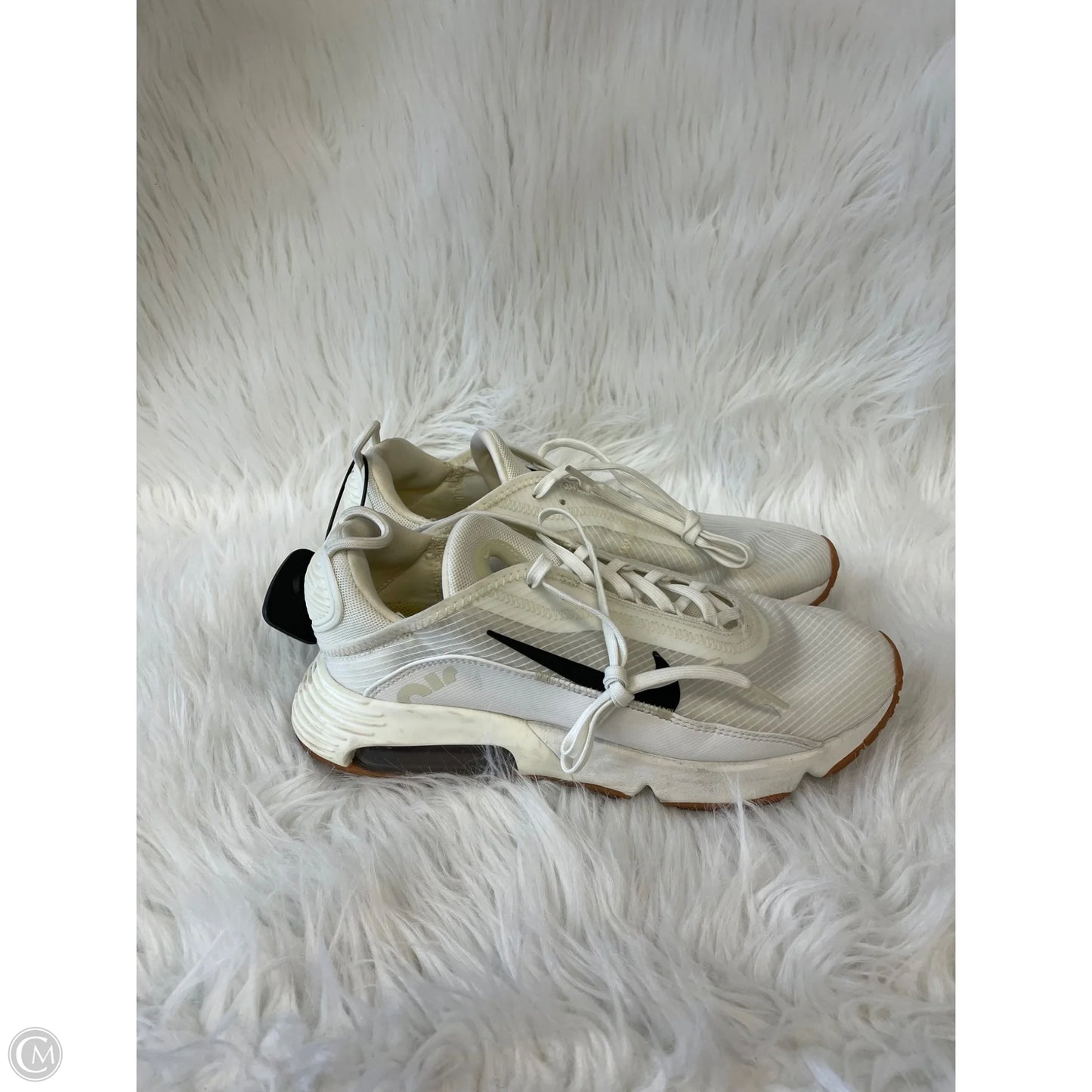 Shoes Athletic By Nike In Cream, Size: 8.5
