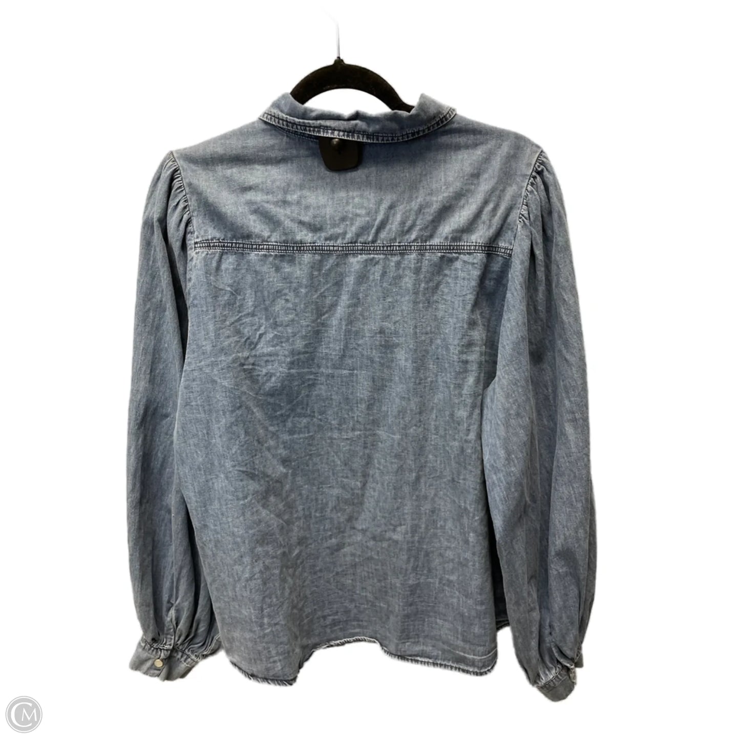Jacket Denim By Vici In Blue, Size: L