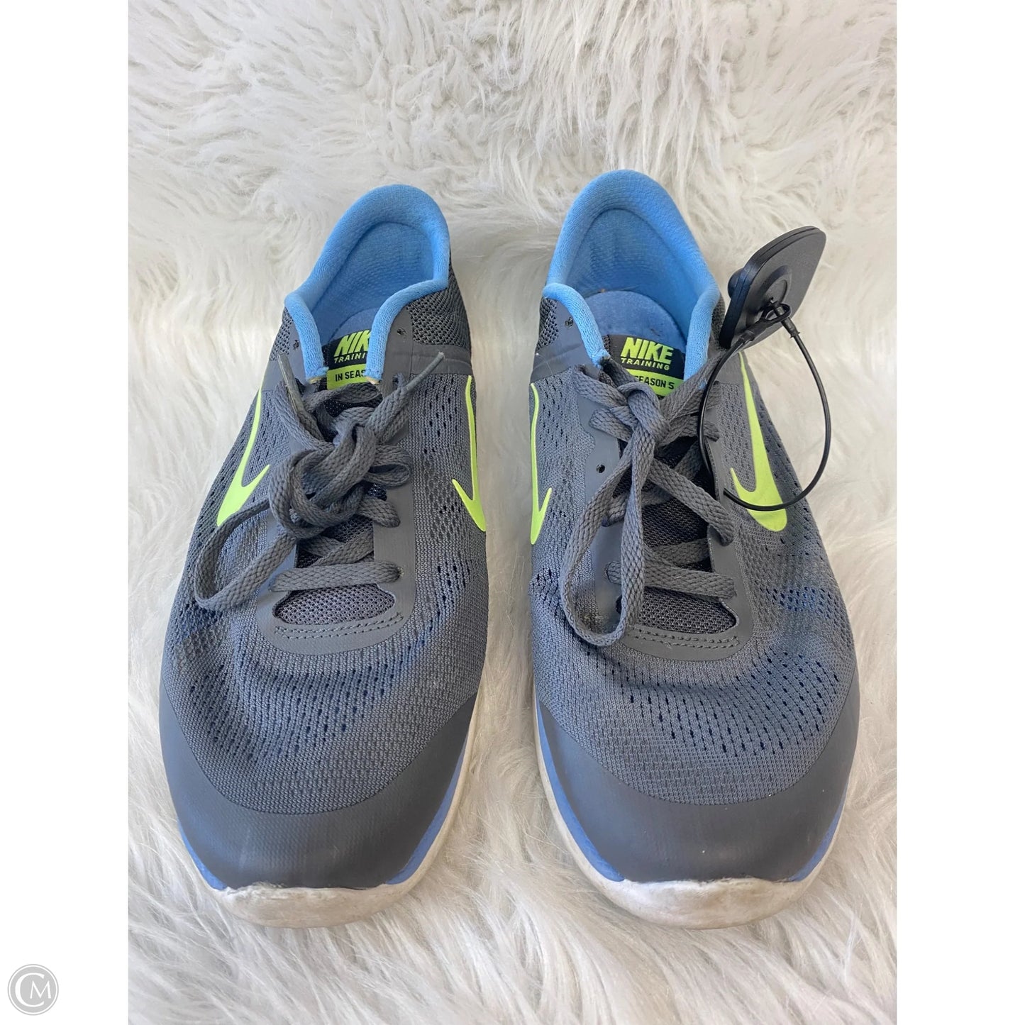 Shoes Athletic By Nike In Blue & Grey, Size: 9.5