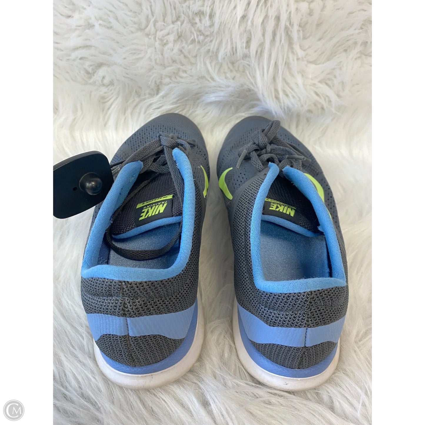 Shoes Athletic By Nike In Blue & Grey, Size: 9.5