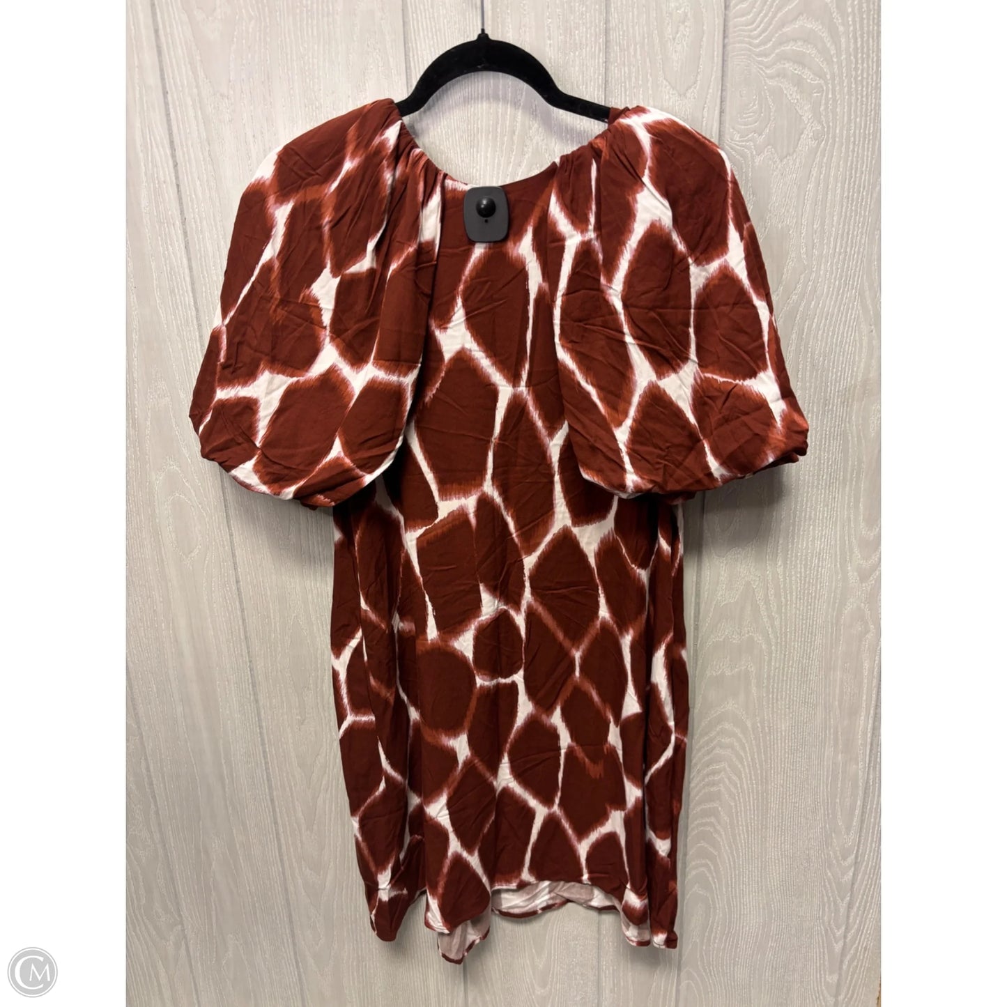 Dress Casual Short By Corey Lynn Calter In Brown & Cream, Size: Xs