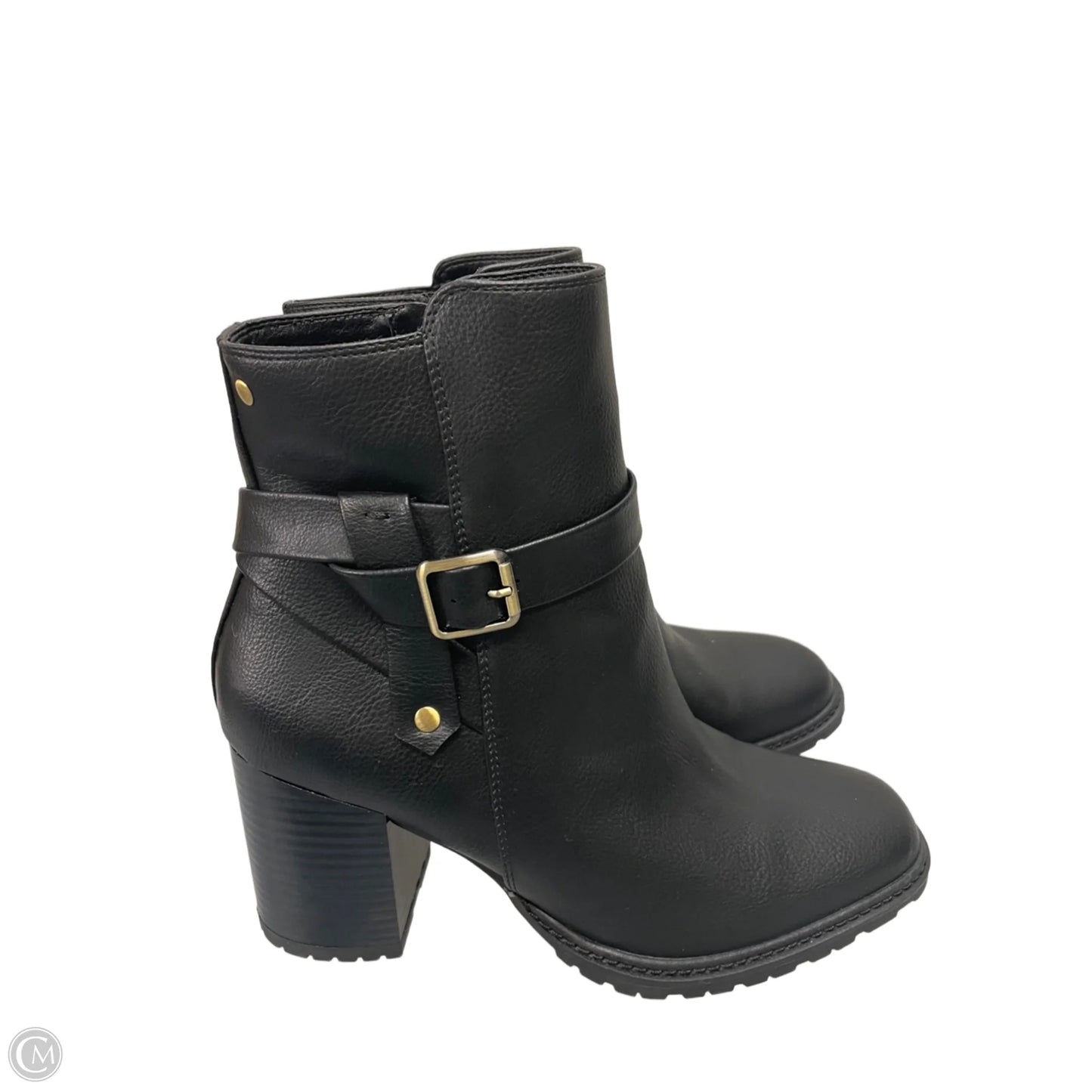 Boots Ankle Heels By White Mountain In Black, Size: 9