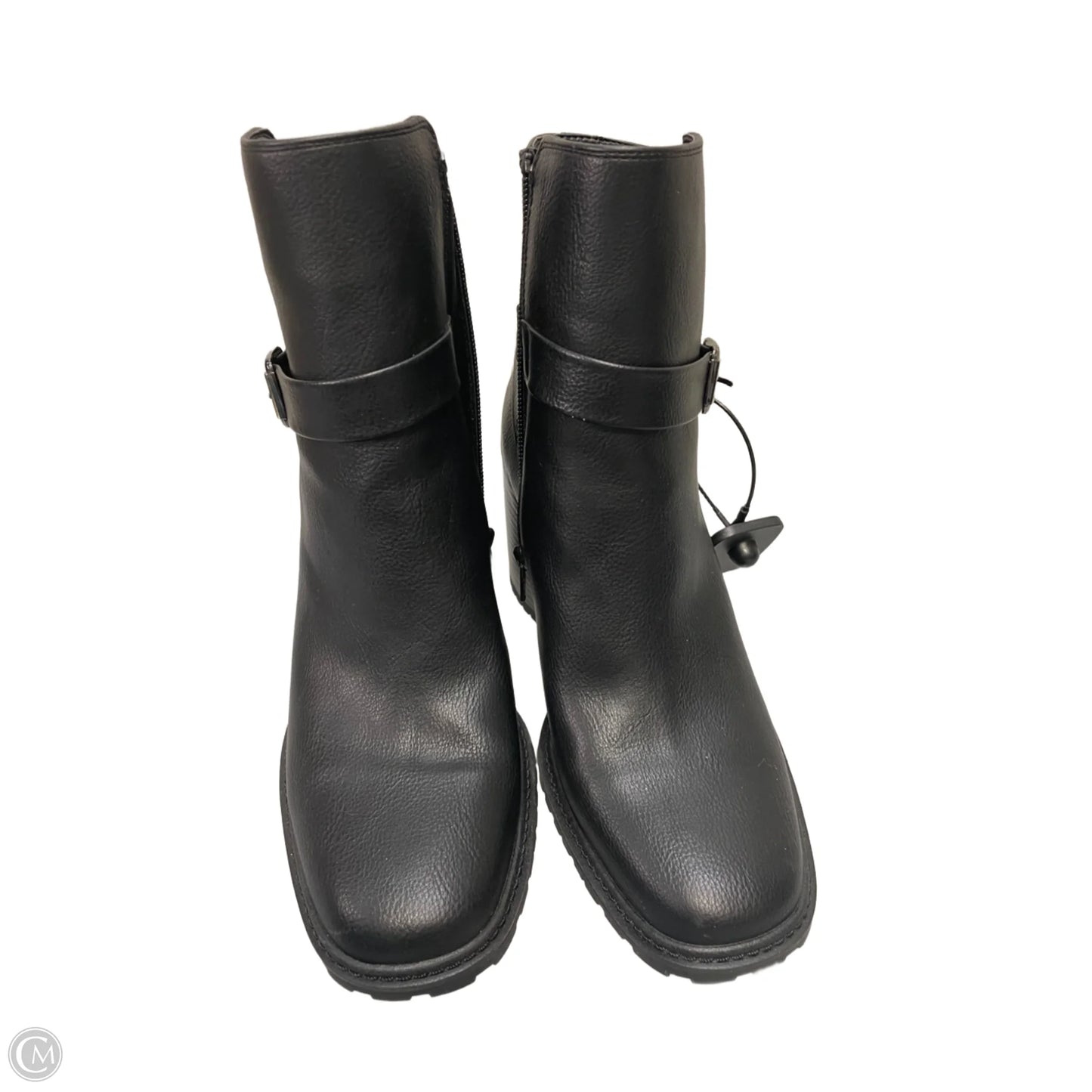 Boots Ankle Heels By White Mountain In Black, Size: 9