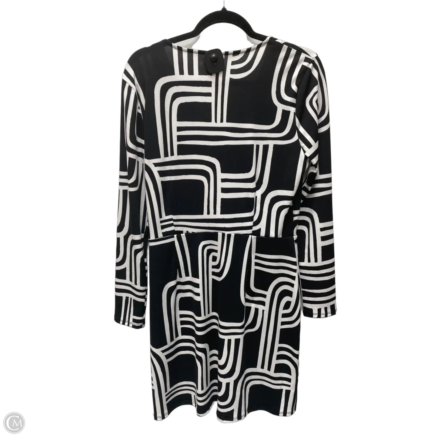 Dress Casual Short By Nine West In Black & White, Size: L