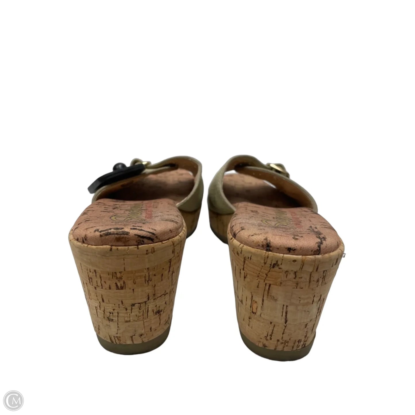 Sandals Heels Wedge By Skechers In Taupe, Size: 9