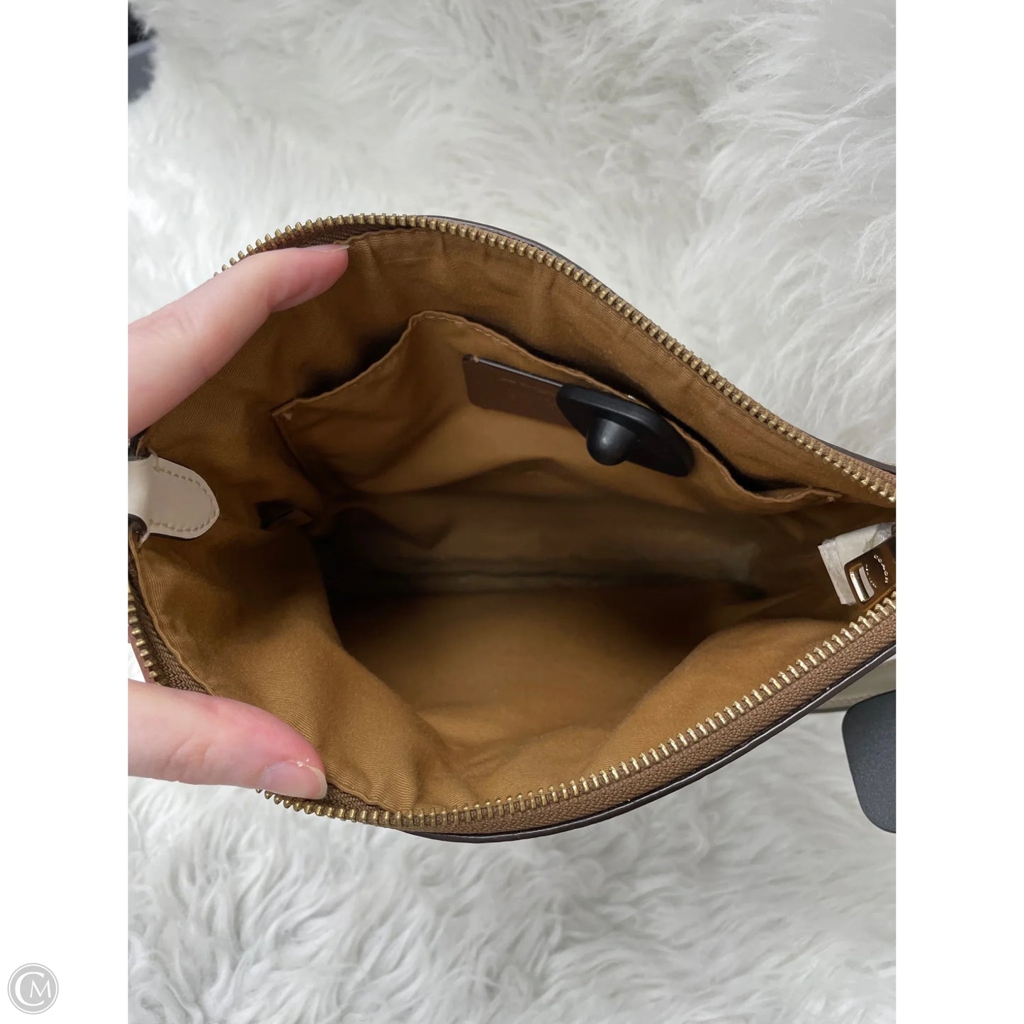 Crossbody Designer By Coach, Size: Medium