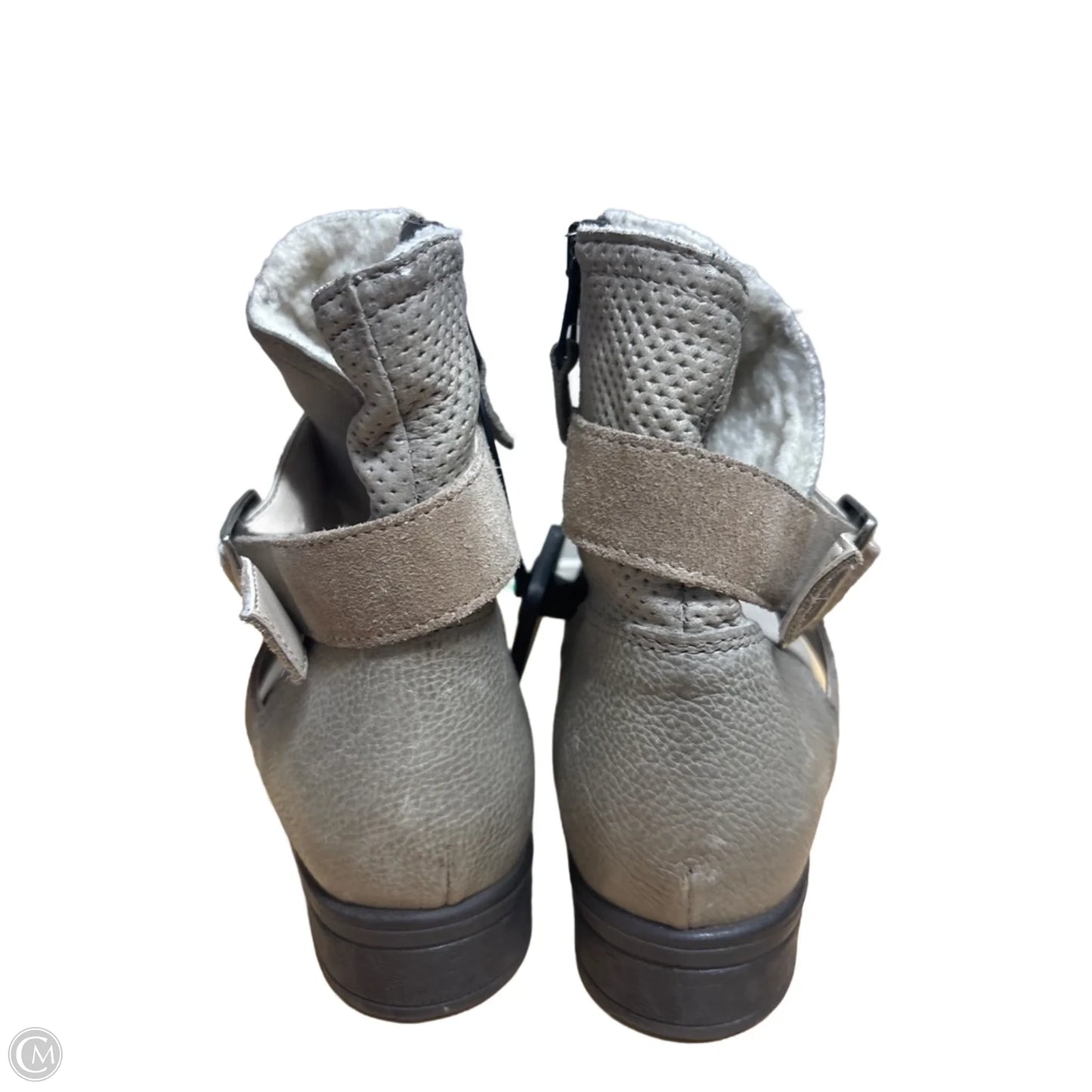 Boots Ankle Heels By Miz Mooz In Green, Size: 6.5