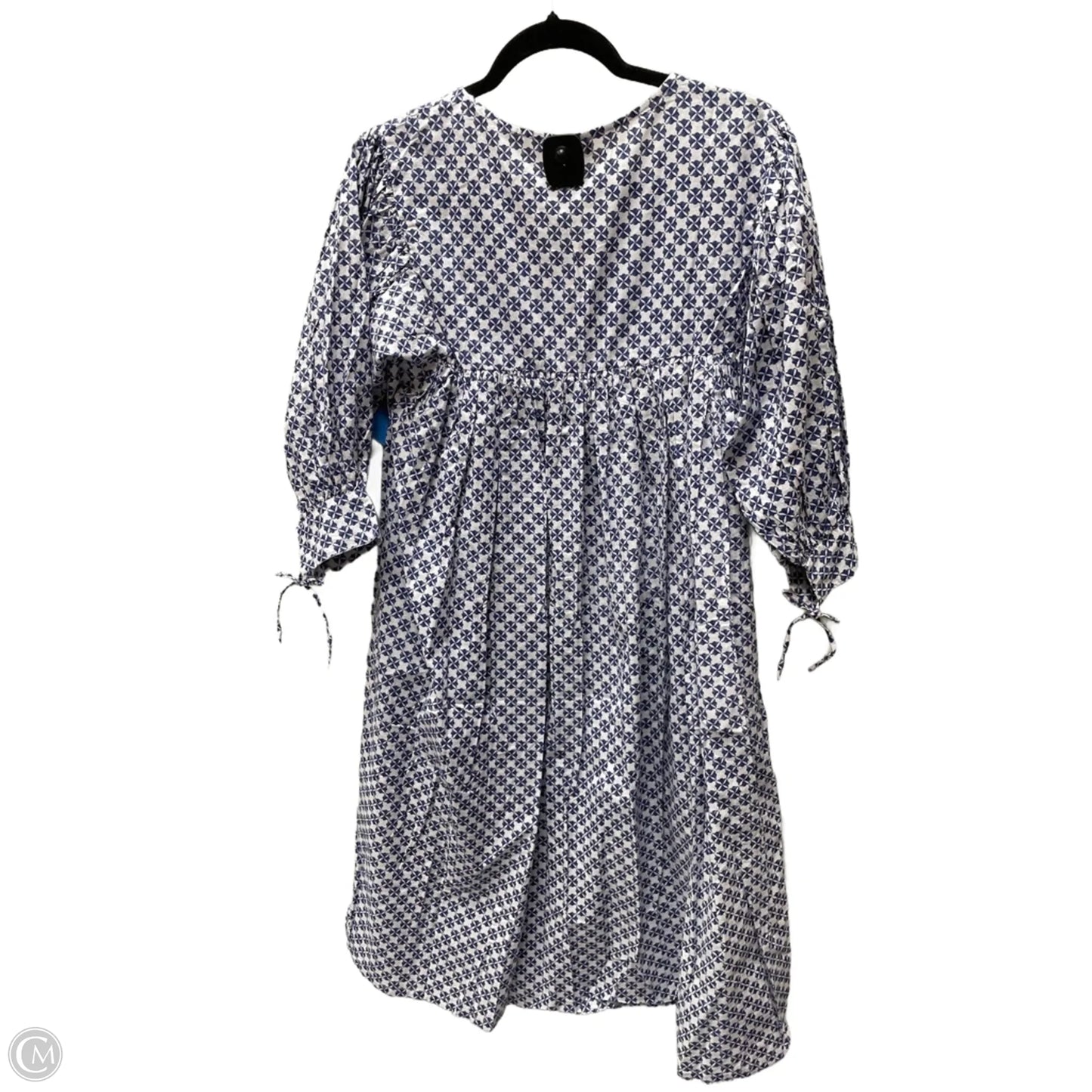 Dress Casual Midi By Pomegranate In Geometric Pattern, Size: L
