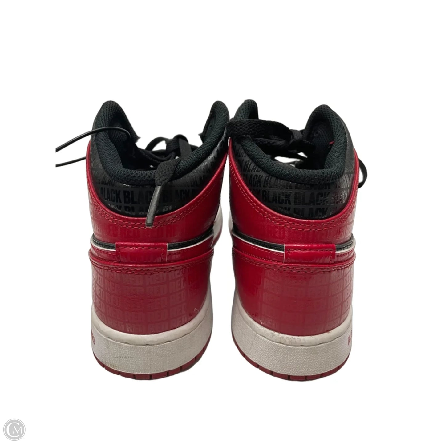 Shoes Sneakers By Nike In Black & Red, Size: 8.5
