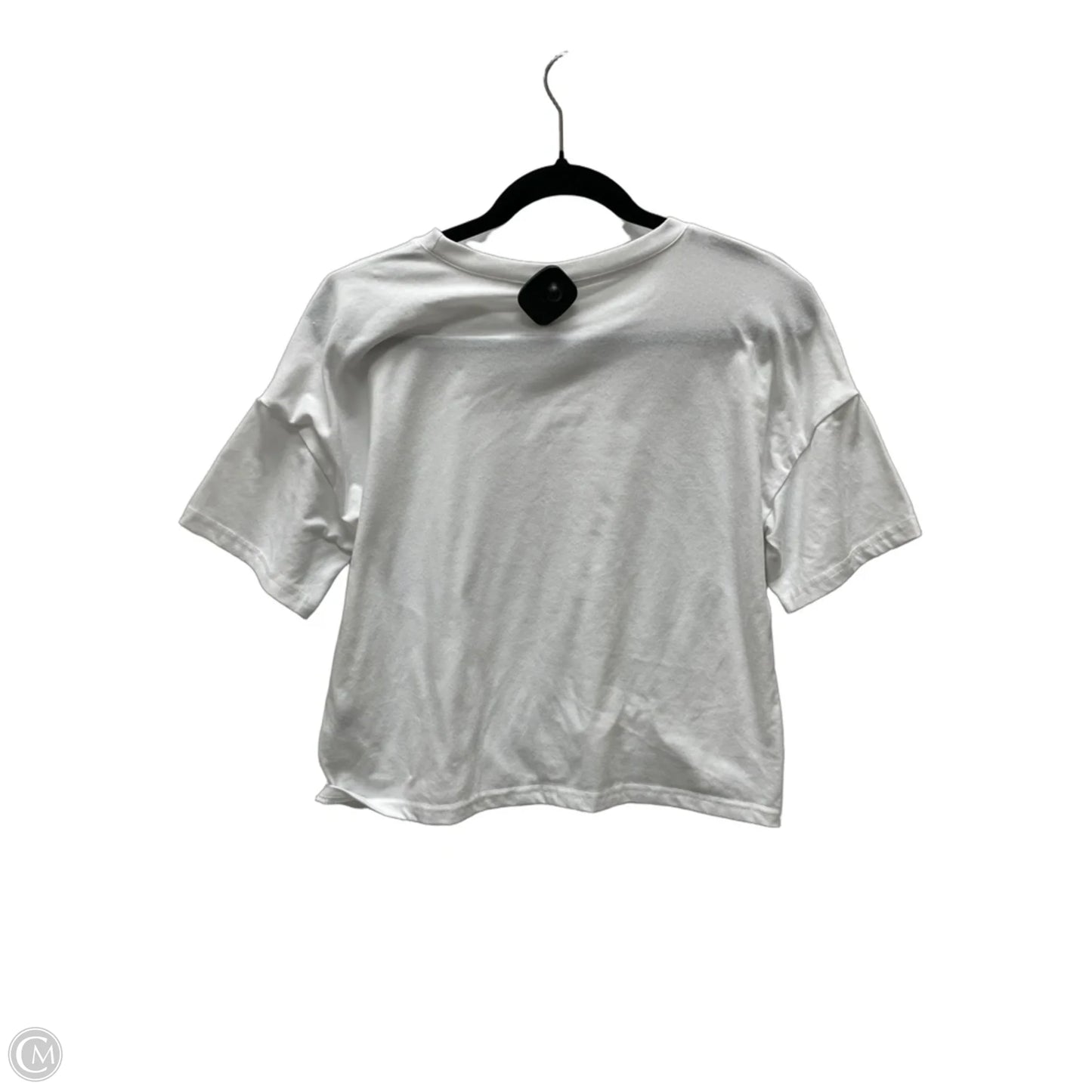 Top Short Sleeve Basic By Clothes Mentor In White, Size: S