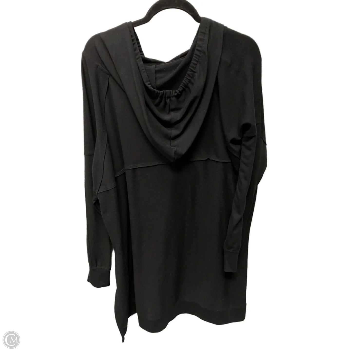 Athletic Top Long Sleeve Hoodie By Cme In Black, Size: 3x