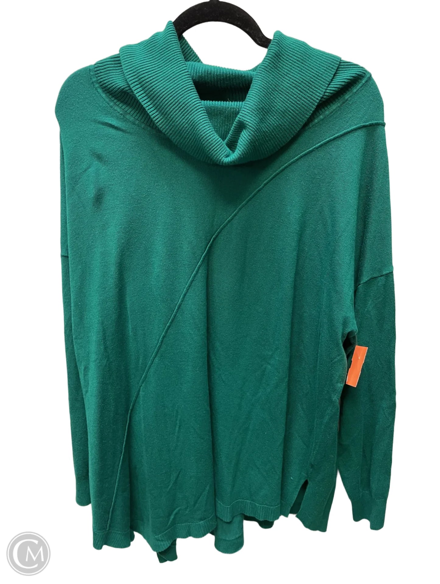 Sweater By Cato In Green, Size: 4x