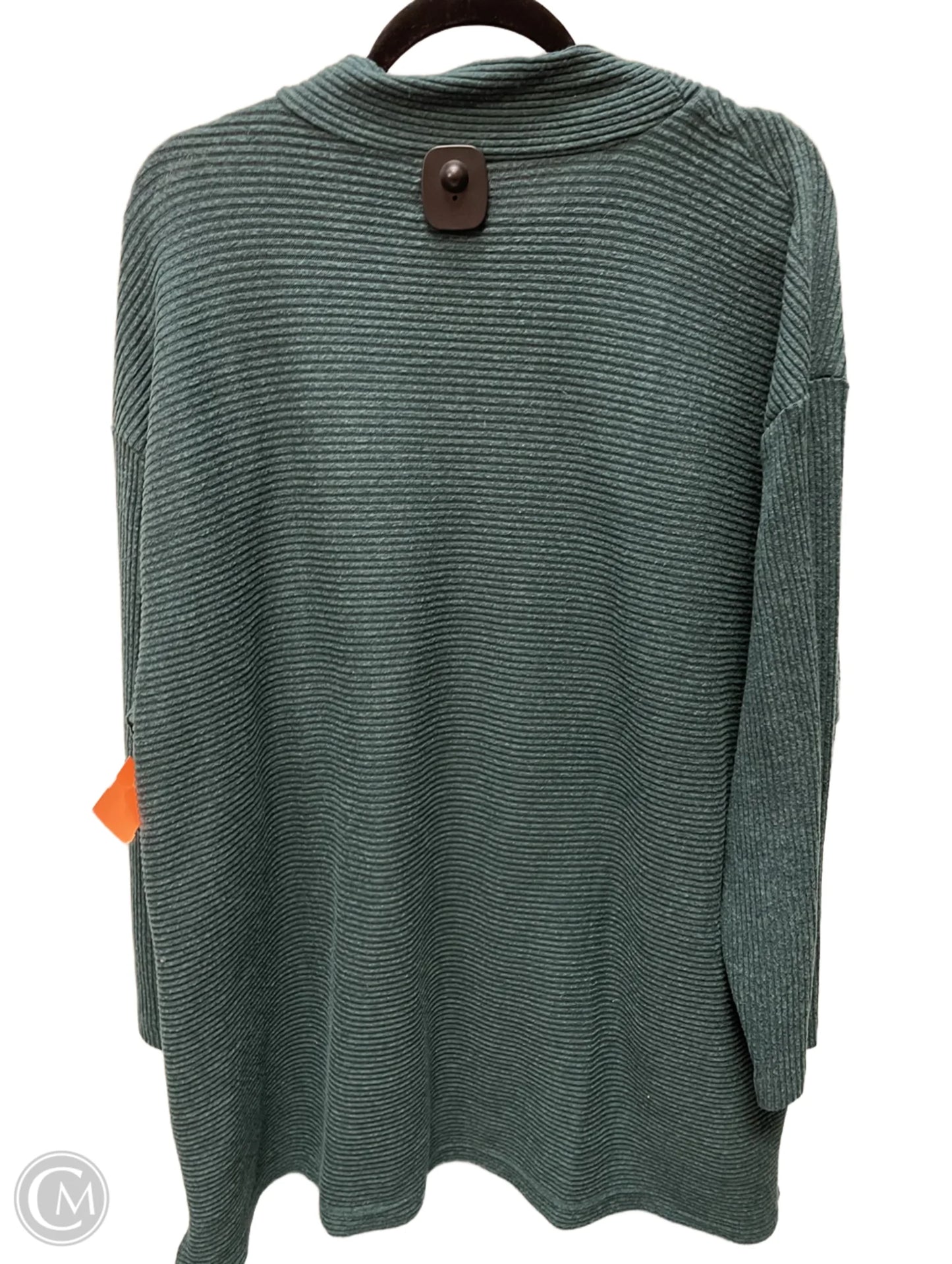 Sweater By Lane Bryant In Green, Size: 3x