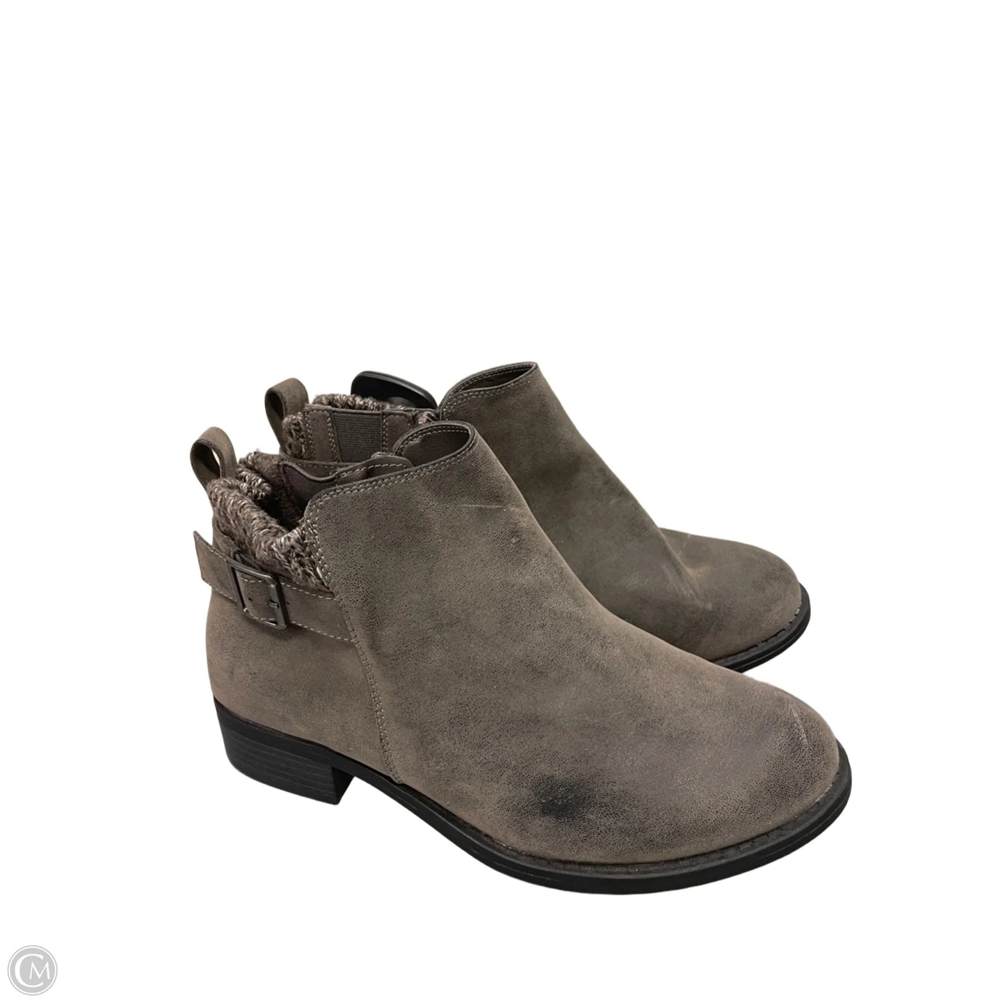 Boots Ankle Heels By Torrid In Tan, Size: 8.5