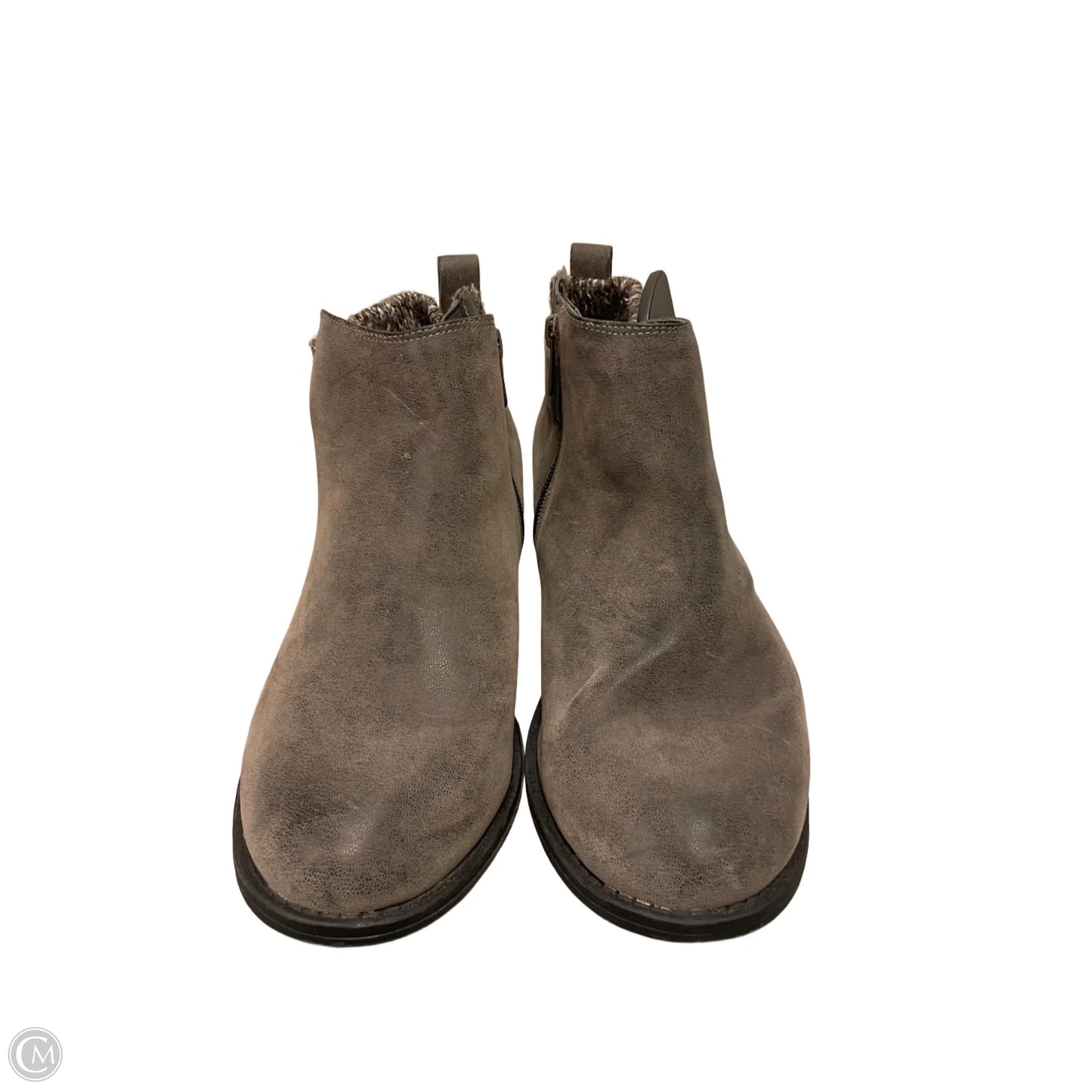 Boots Ankle Heels By Torrid In Tan, Size: 8.5