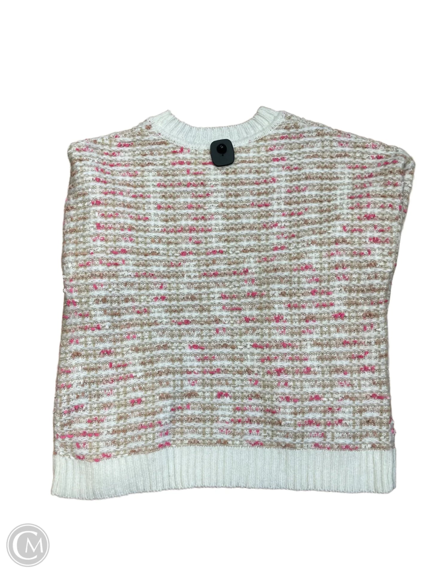 Sweater By Loveriche In Pink & Tan, Size: L