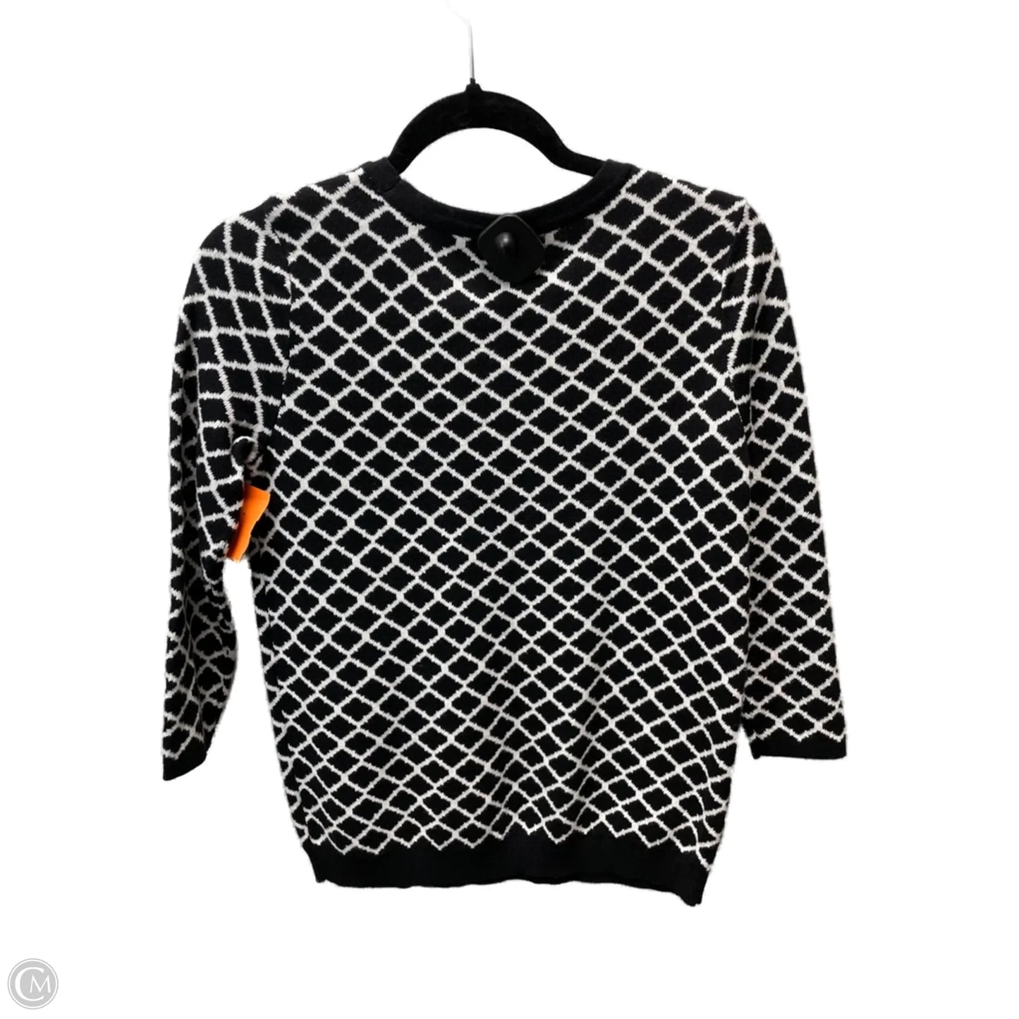 Sweater By Liz Claiborne In Geometric Pattern, Size: S
