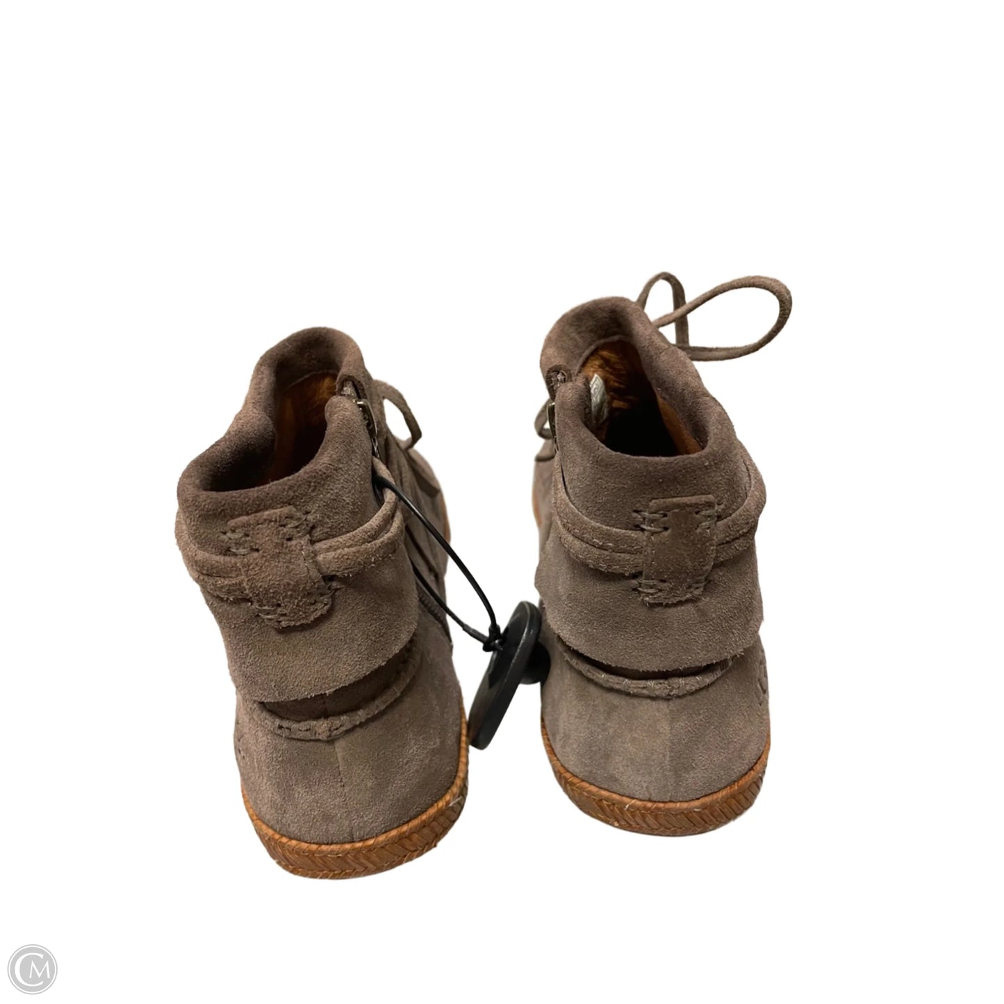 Shoes Designer By Ugg In Taupe, Size: 7.5