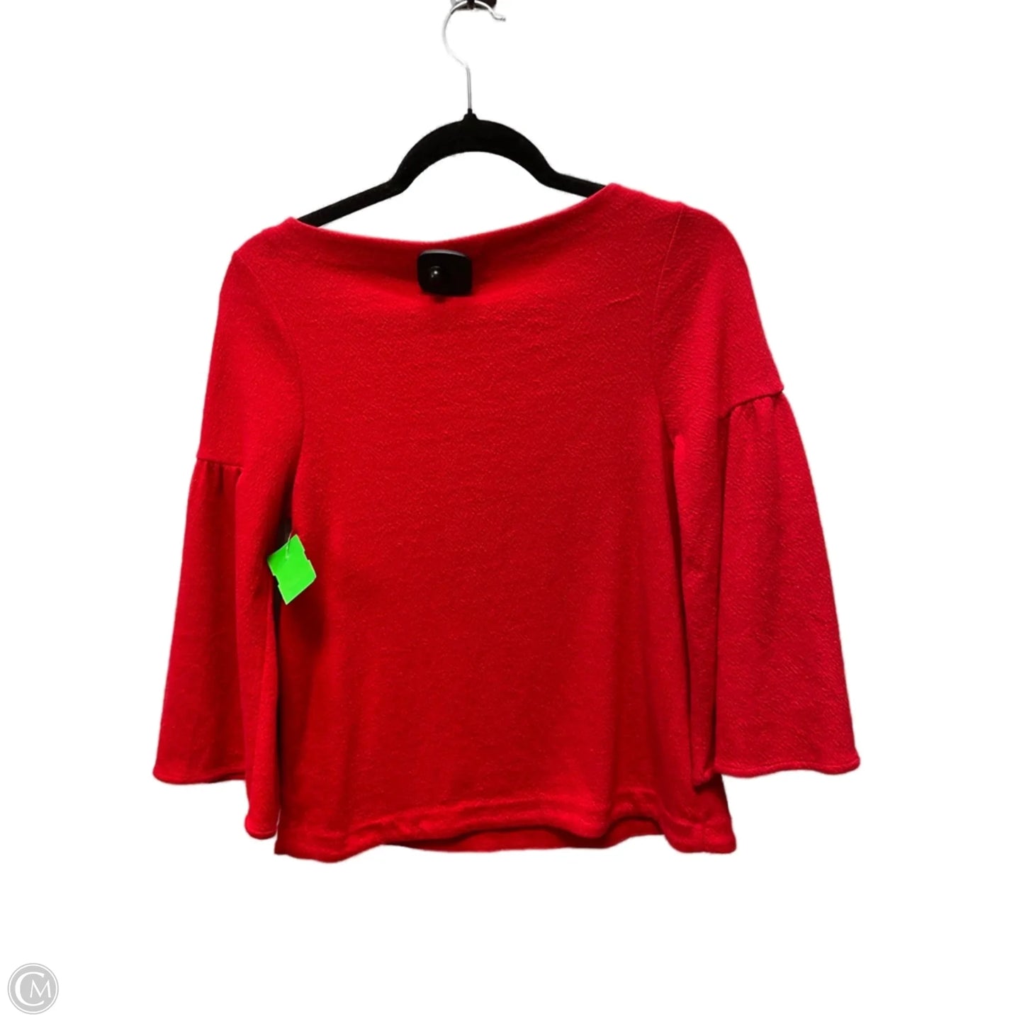 Top Long Sleeve By A New Day In Red, Size: Xs