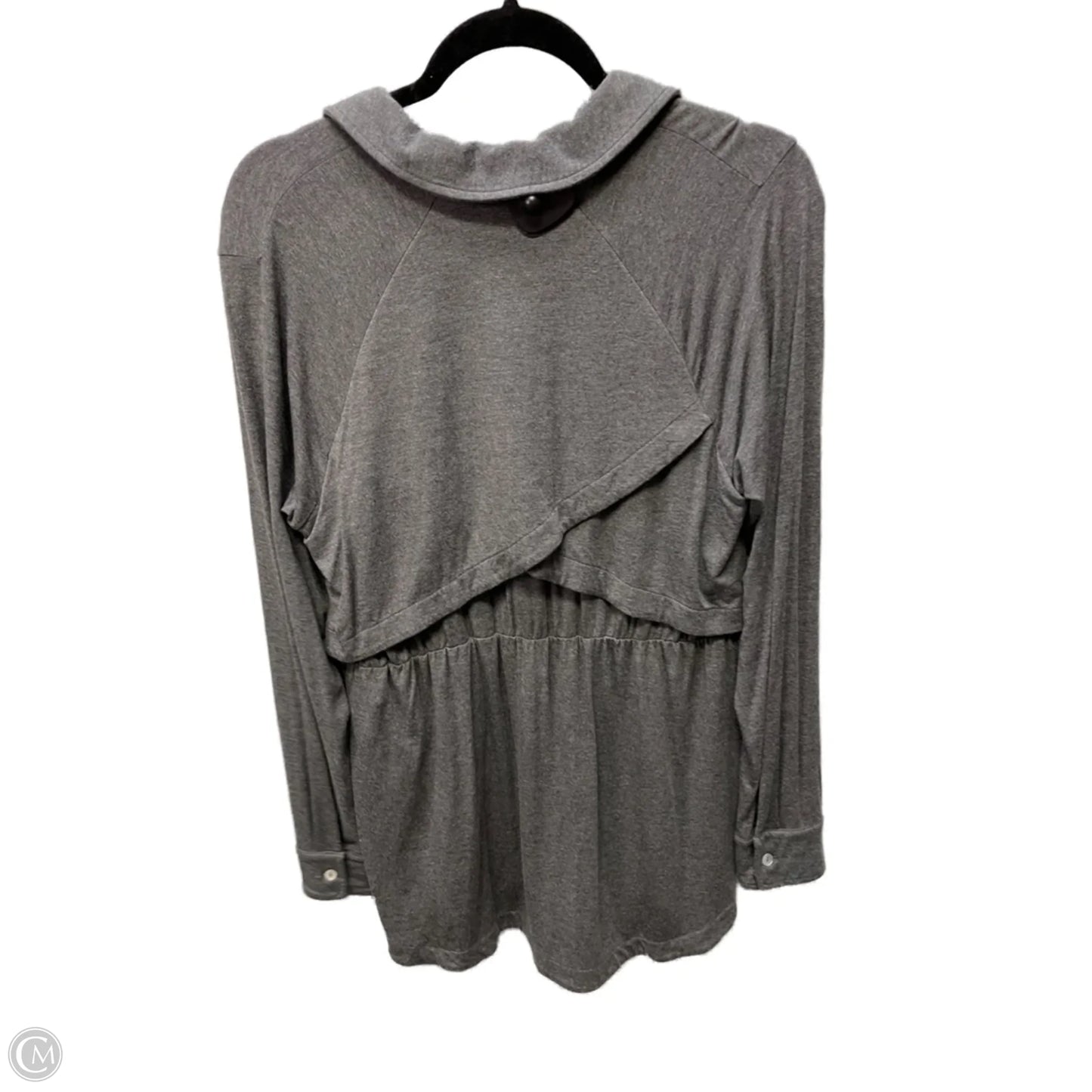 Top Long Sleeve By Soft Surroundings In Grey, Size: M