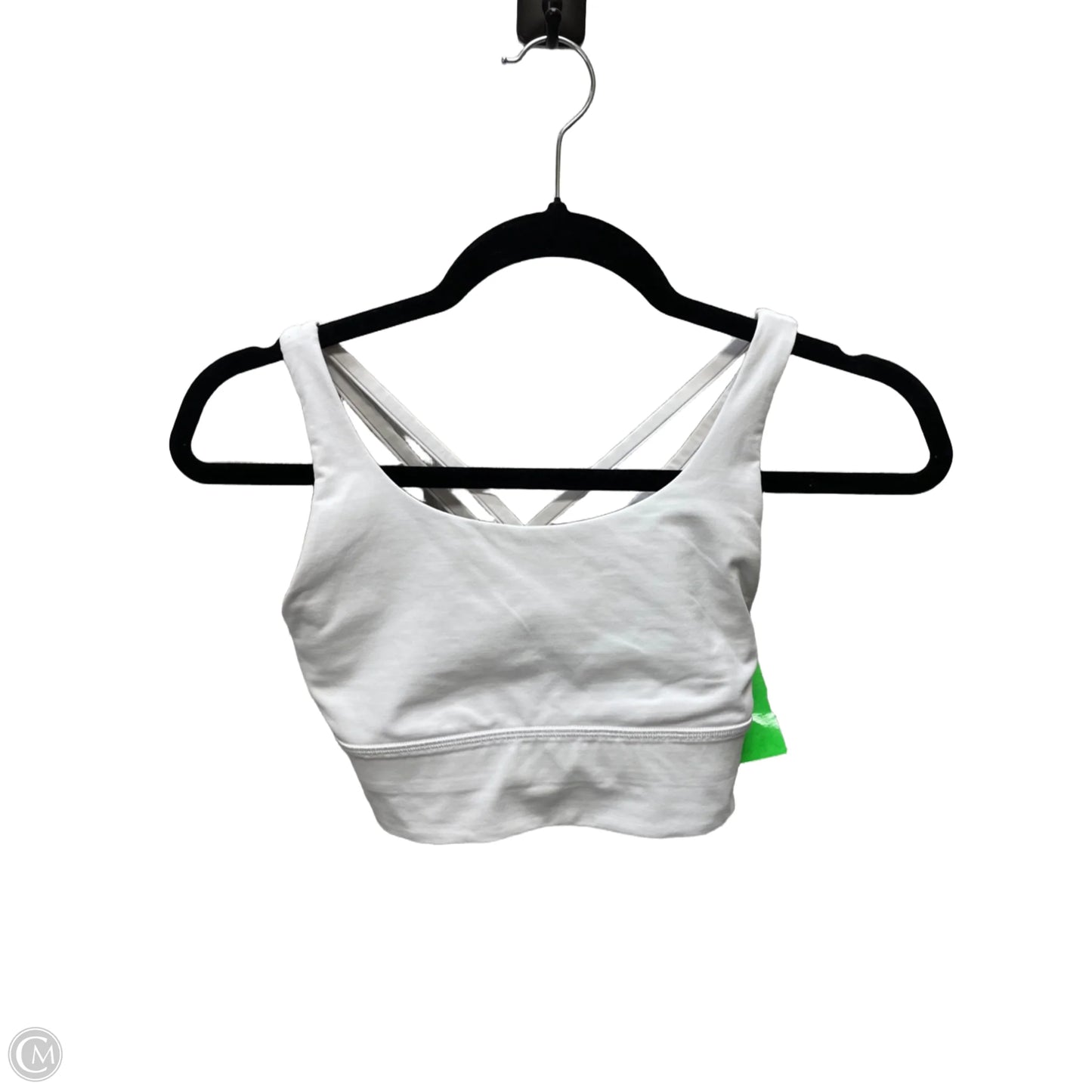 Athletic Bra By Lululemon In White, Size: S