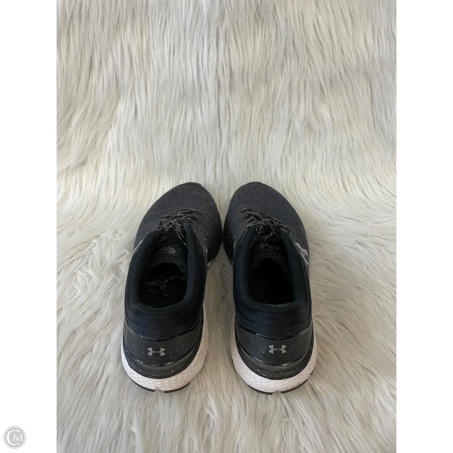 Shoes Athletic By Under Armour In Black & Grey, Size: 9
