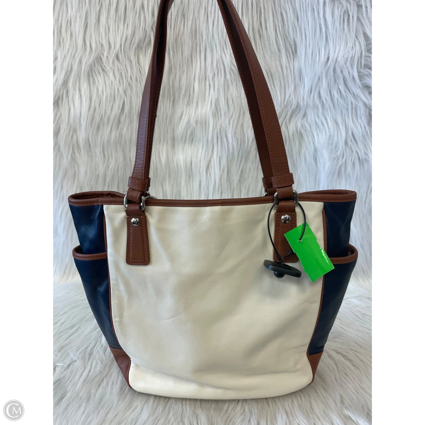 Handbag Designer By Coach, Size: Large
