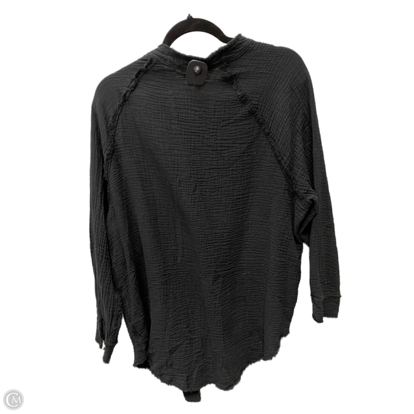 Top Long Sleeve By Aerie In Black, Size: Xs