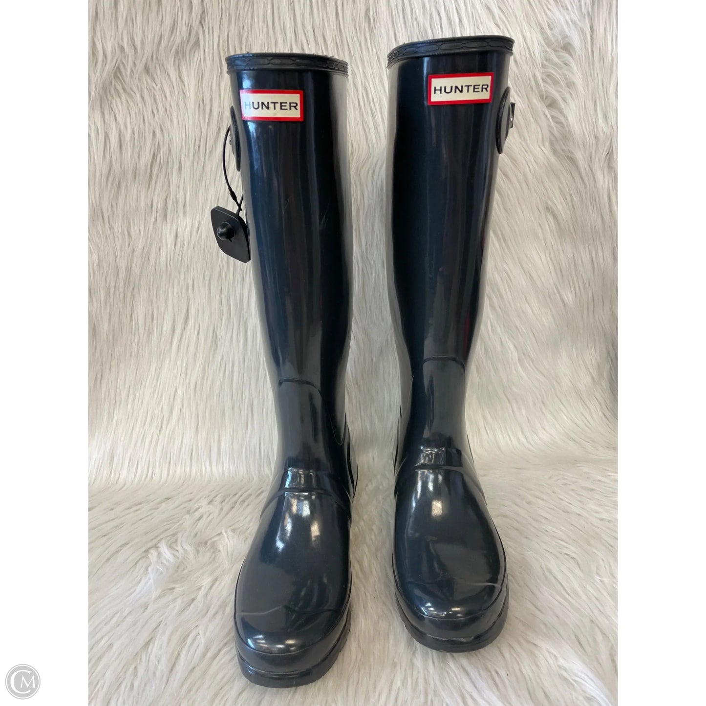 Boots Rain By Hunter In Grey, Size: 9