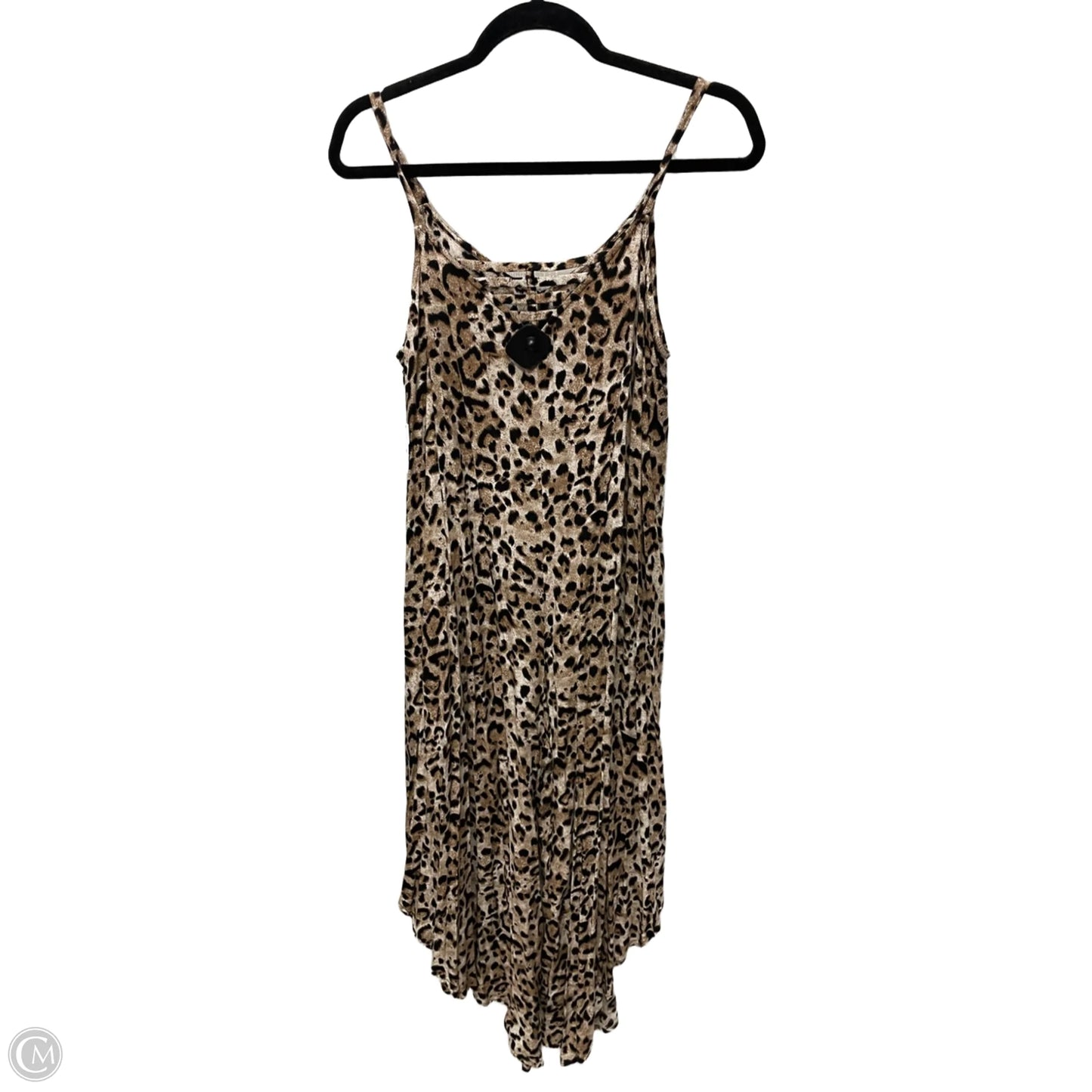 Jumpsuit By Clothes Mentor In Leopard Print, Size: M