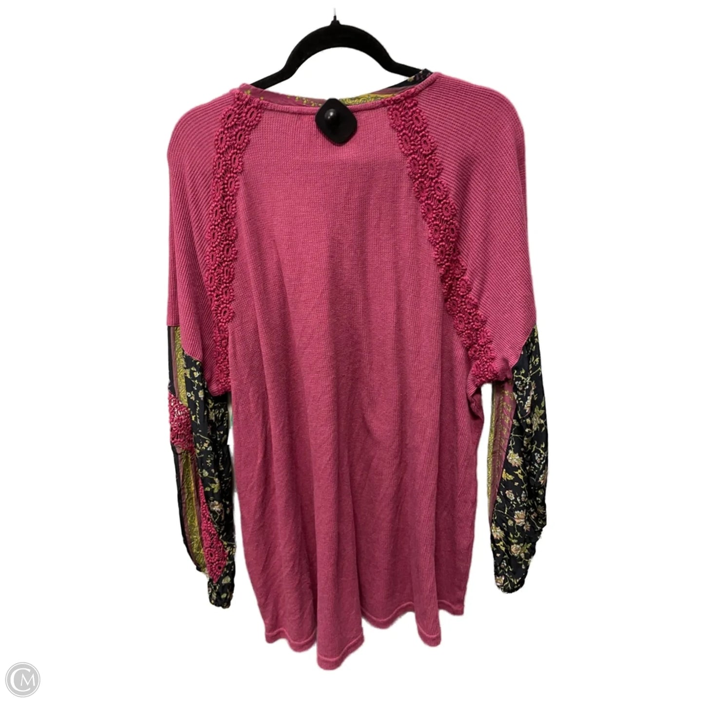 Top Long Sleeve By Soft Surroundings In Pink, Size: 3x