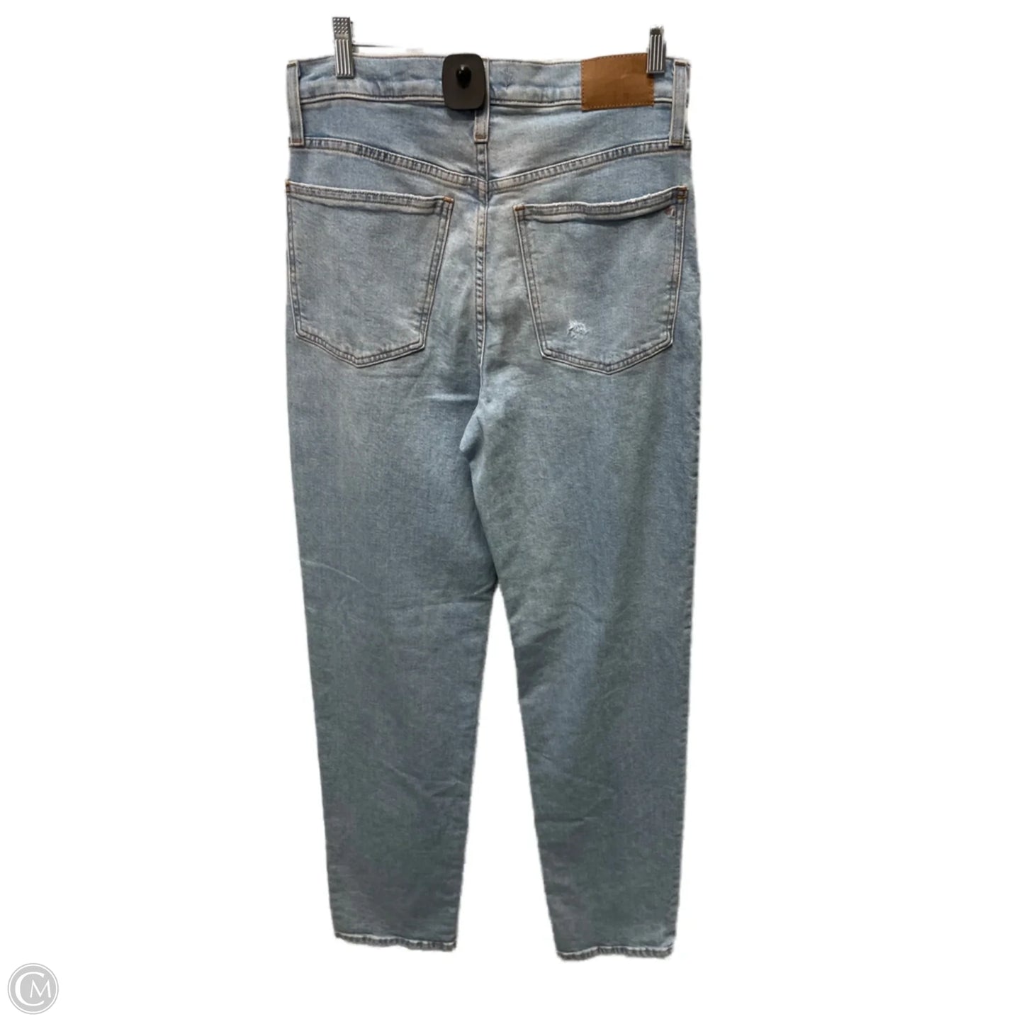 Jeans Straight By Madewell In Blue Denim, Size: 6l
