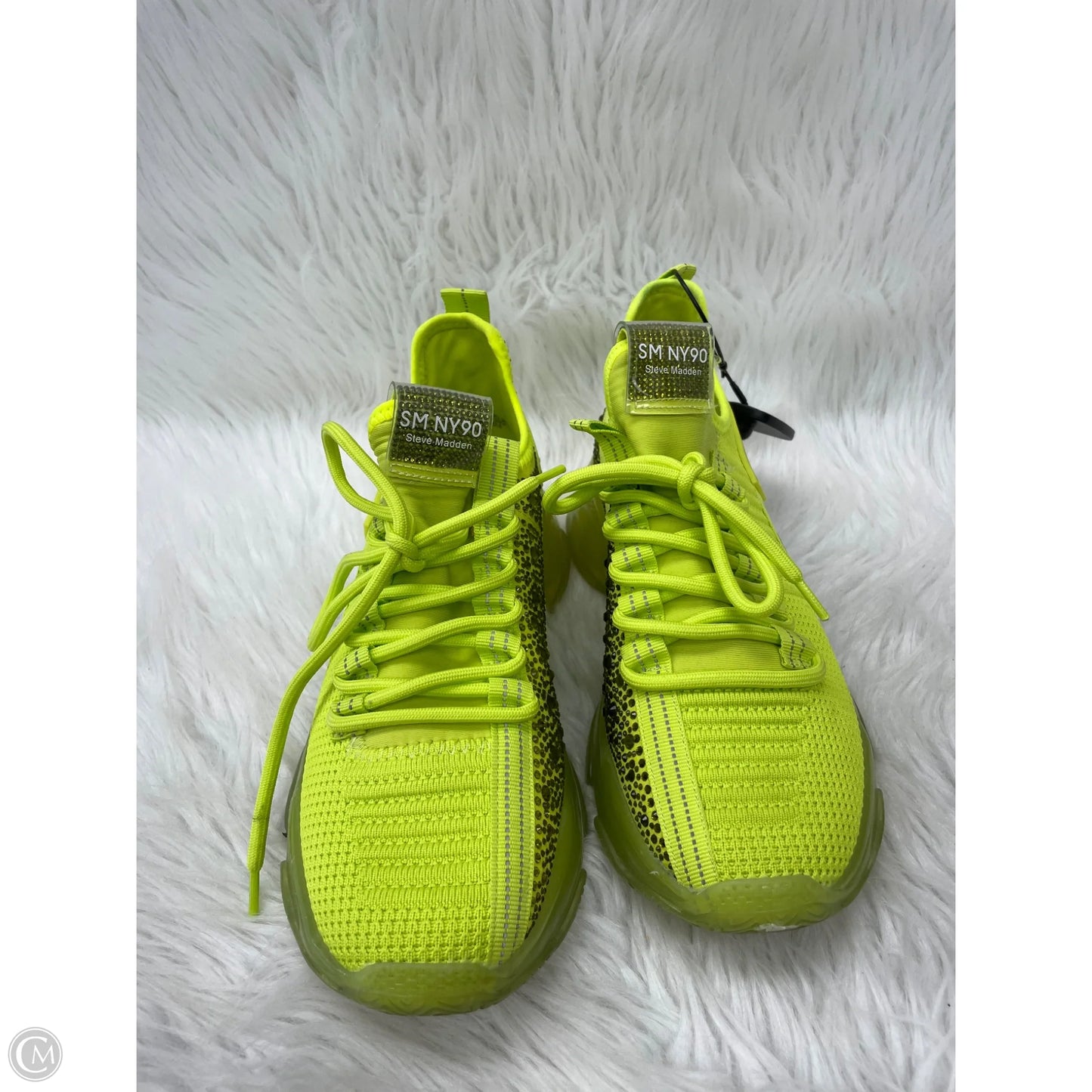 Shoes Sneakers By Steve Madden In Green, Size: 9