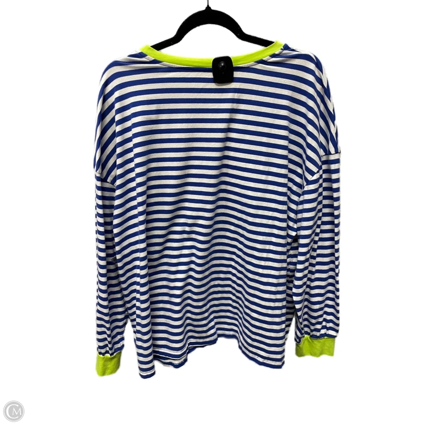 Top Long Sleeve By Clothes Mentor In Striped Pattern, Size: 3x