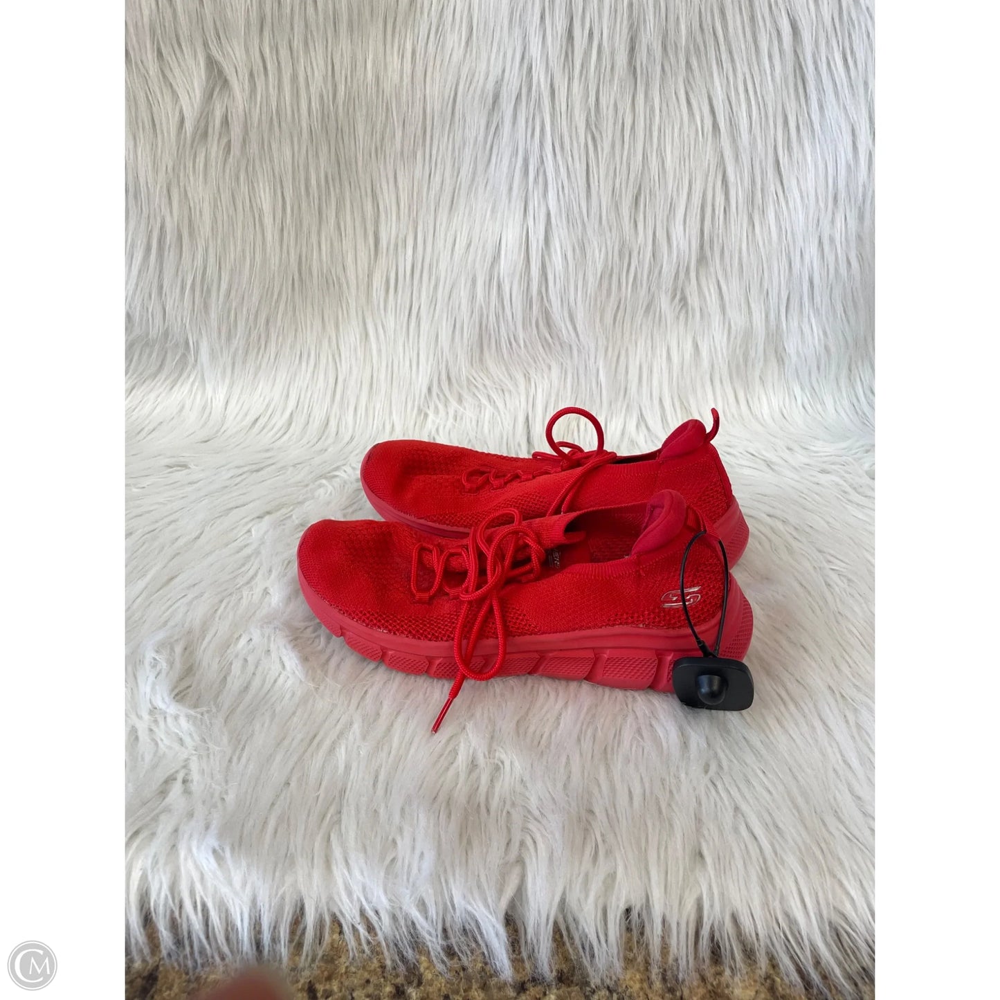 Shoes Athletic By Skechers In Red, Size: 8.5