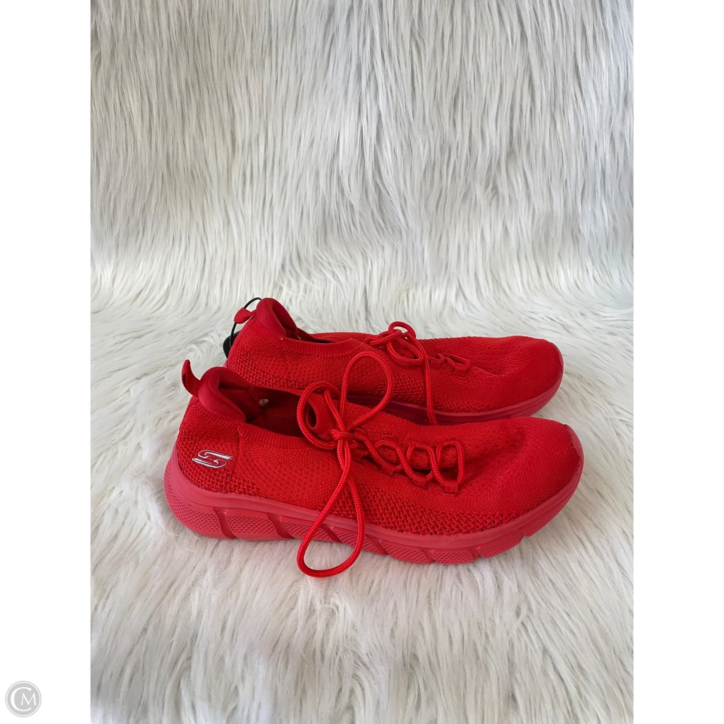 Shoes Athletic By Skechers In Red, Size: 8.5