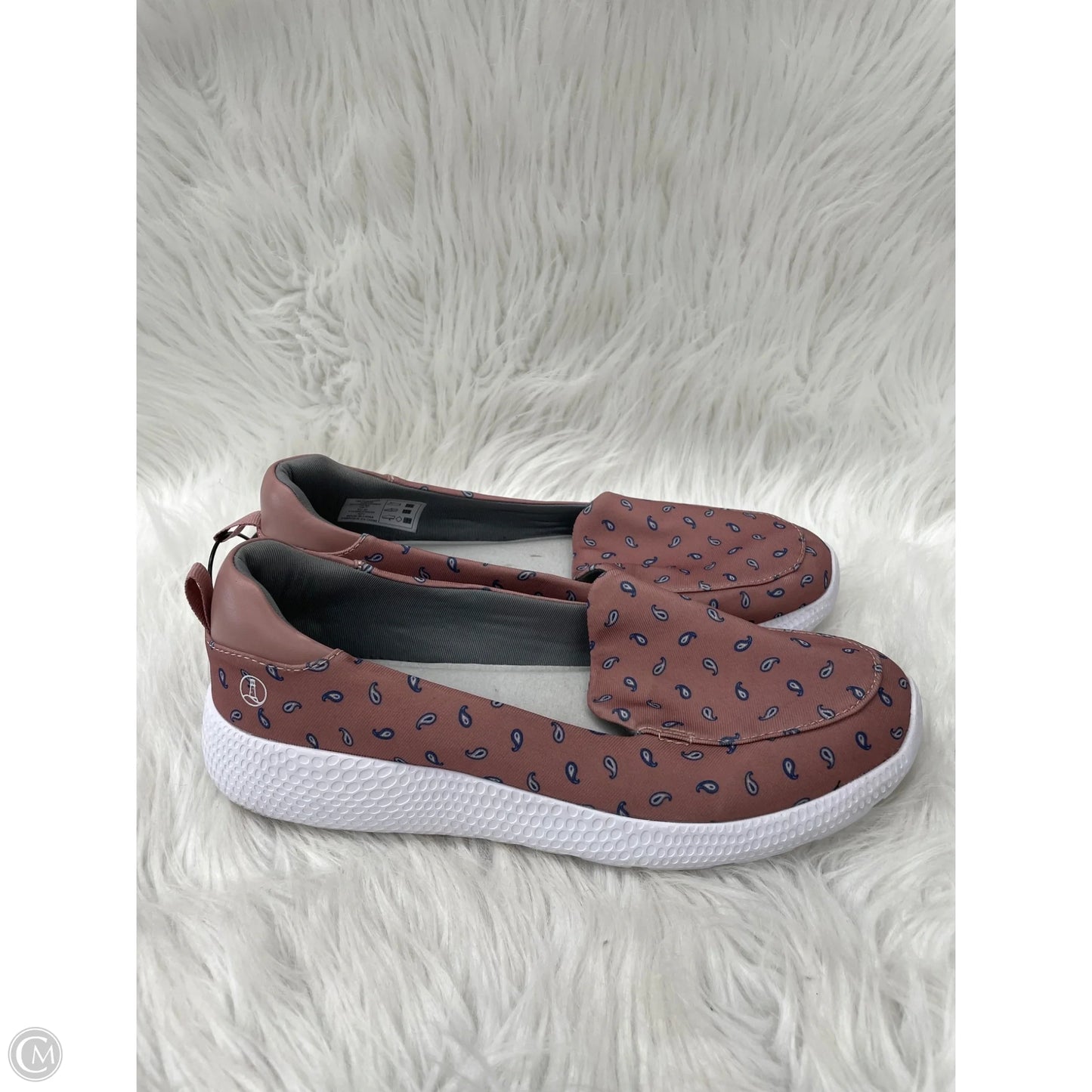 Shoes Flats By Lands End In Blue & Pink, Size: 9